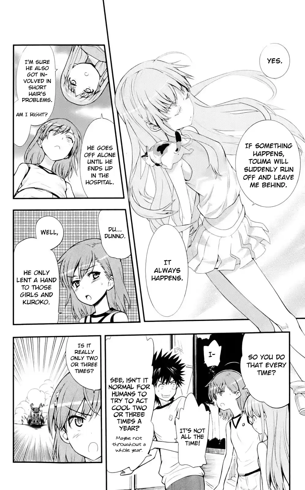 Toaru Majutsu No Index - 4Koma Koushiki Anthology Vol.13 Chapter 76