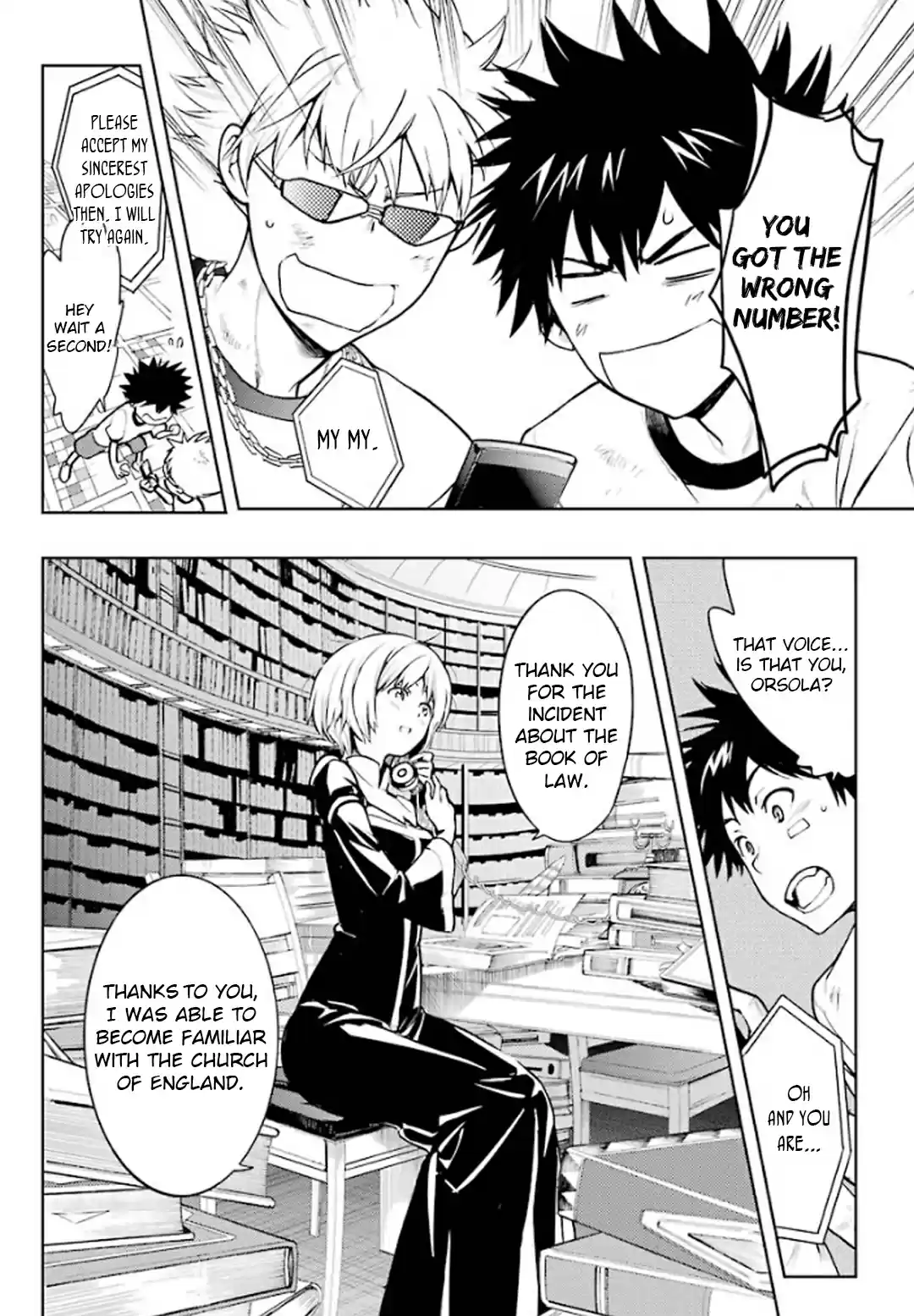 Toaru Majutsu No Index - 4Koma Koushiki Anthology Vol.14 Chapter 80