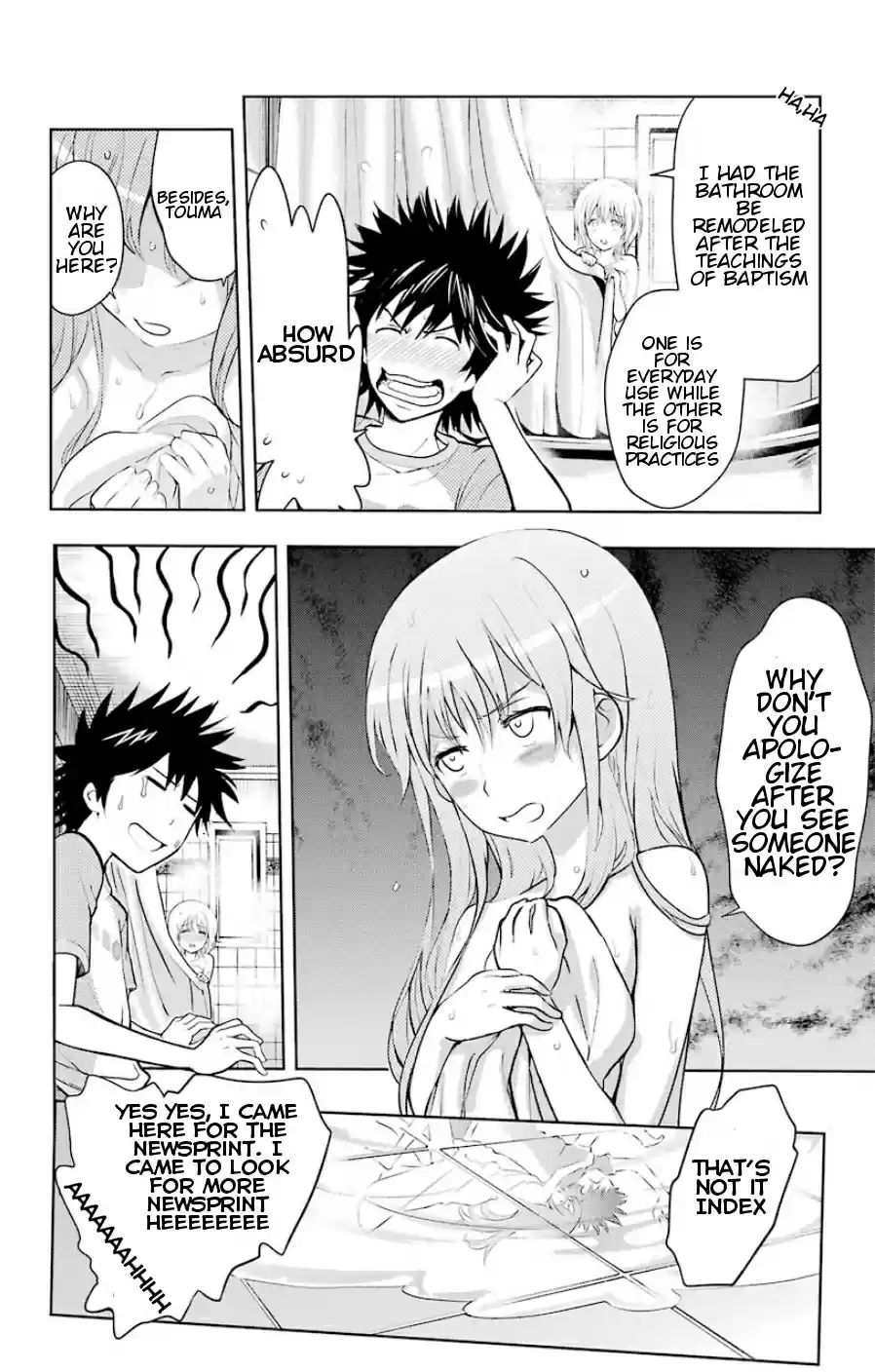 Toaru Majutsu No Index - 4Koma Koushiki Anthology Vol.15 Chapter 87