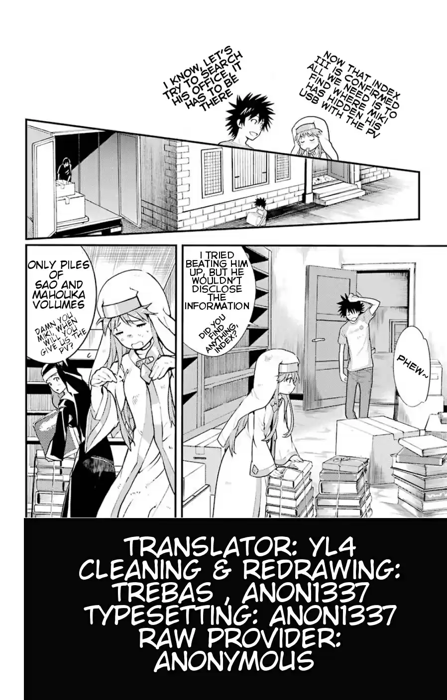 Toaru Majutsu No Index - 4Koma Koushiki Anthology Vol.15 Chapter 87