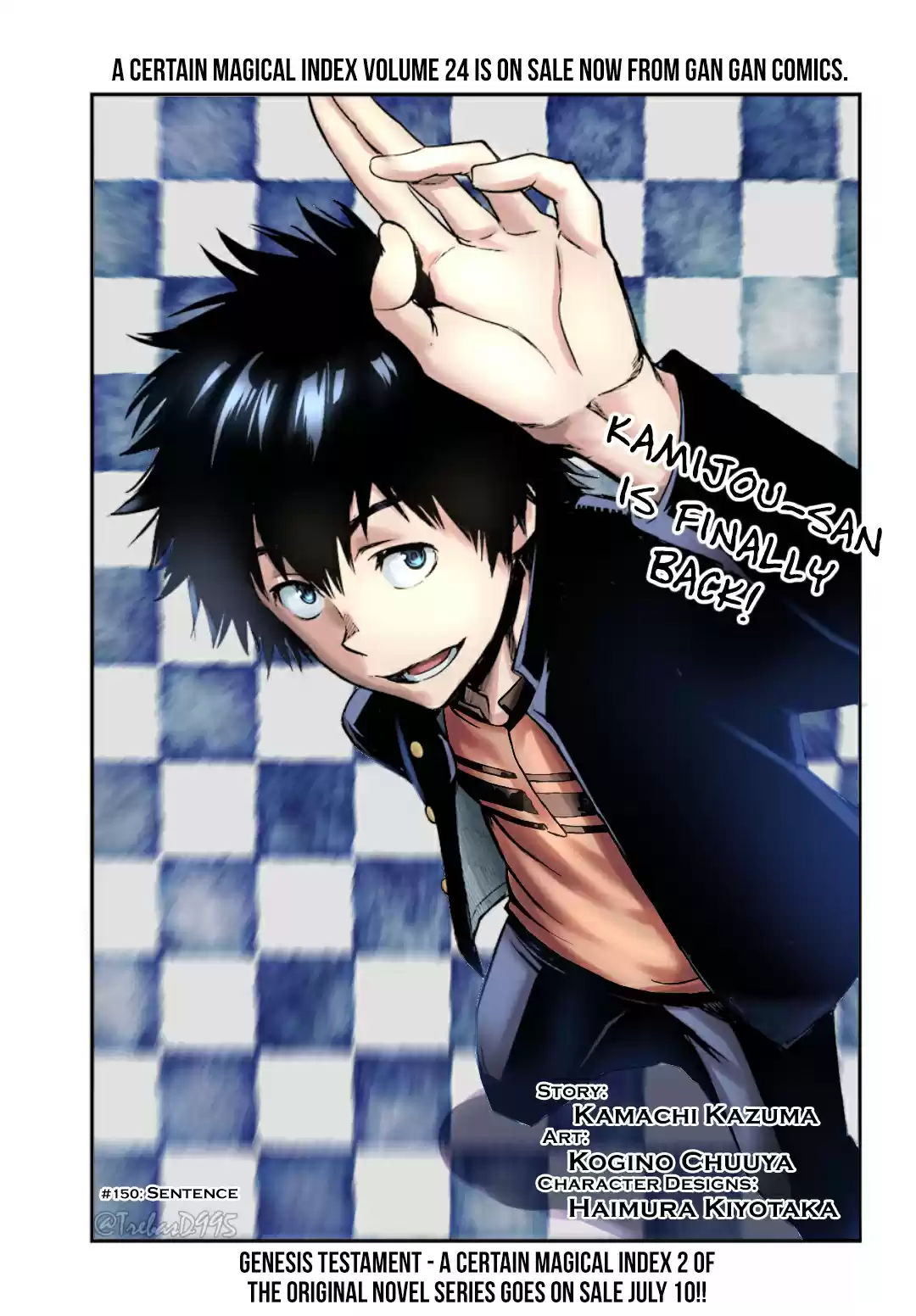 Toaru Majutsu No Index - 4Koma Koushiki Anthology Vol.25 Chapter 150