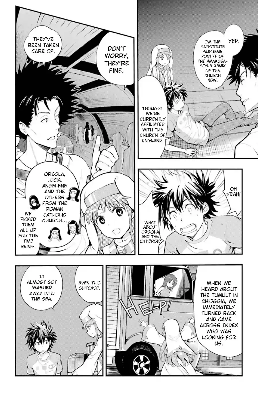 Toaru Majutsu no Index Vol. 15 Ch. 90 Queen's Fleet 3