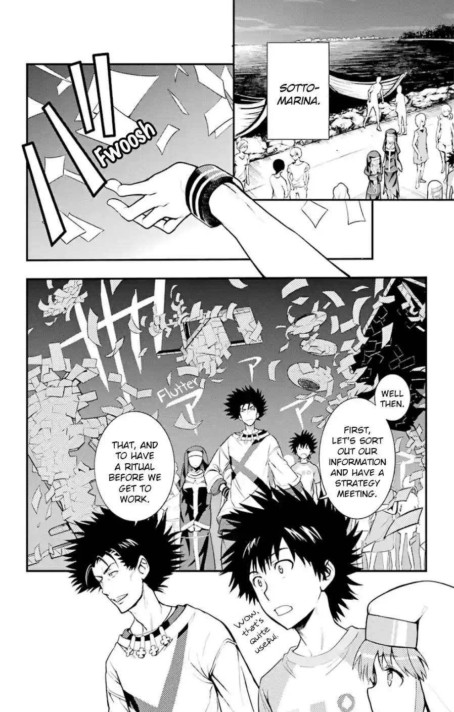 Toaru Majutsu no Index Vol. 15 Ch. 91 Queen's Fleet, Part 4