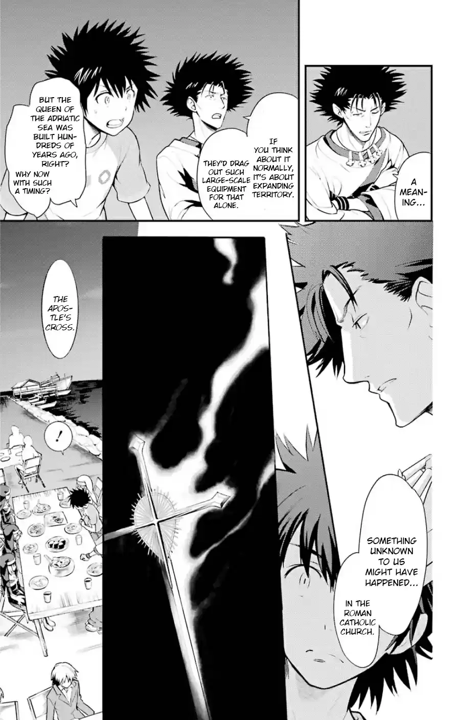 Toaru Majutsu no Index Vol. 15 Ch. 91 Queen's Fleet, Part 4