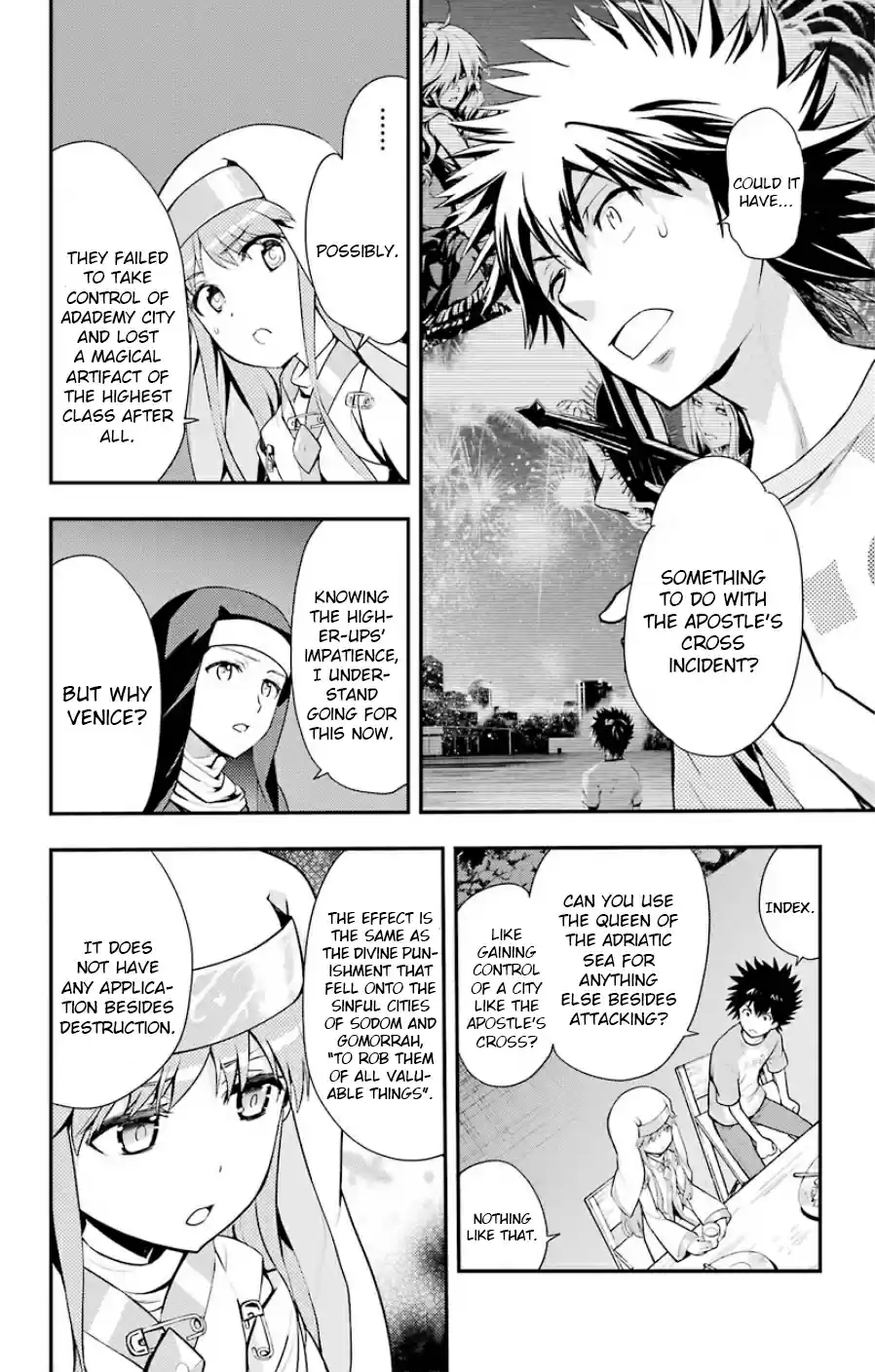 Toaru Majutsu no Index Vol. 15 Ch. 91 Queen's Fleet, Part 4
