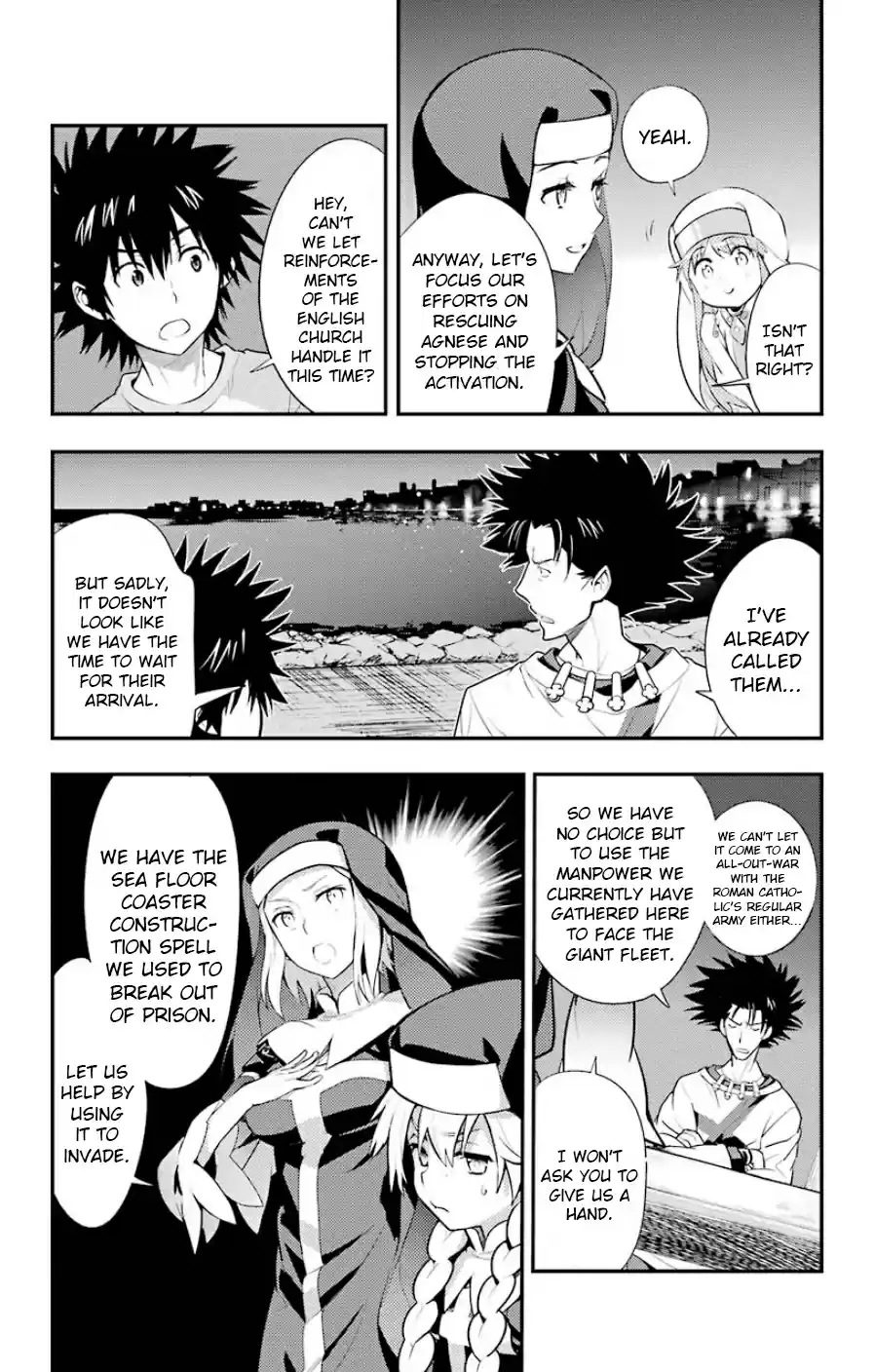 Toaru Majutsu no Index Vol. 15 Ch. 91 Queen's Fleet, Part 4