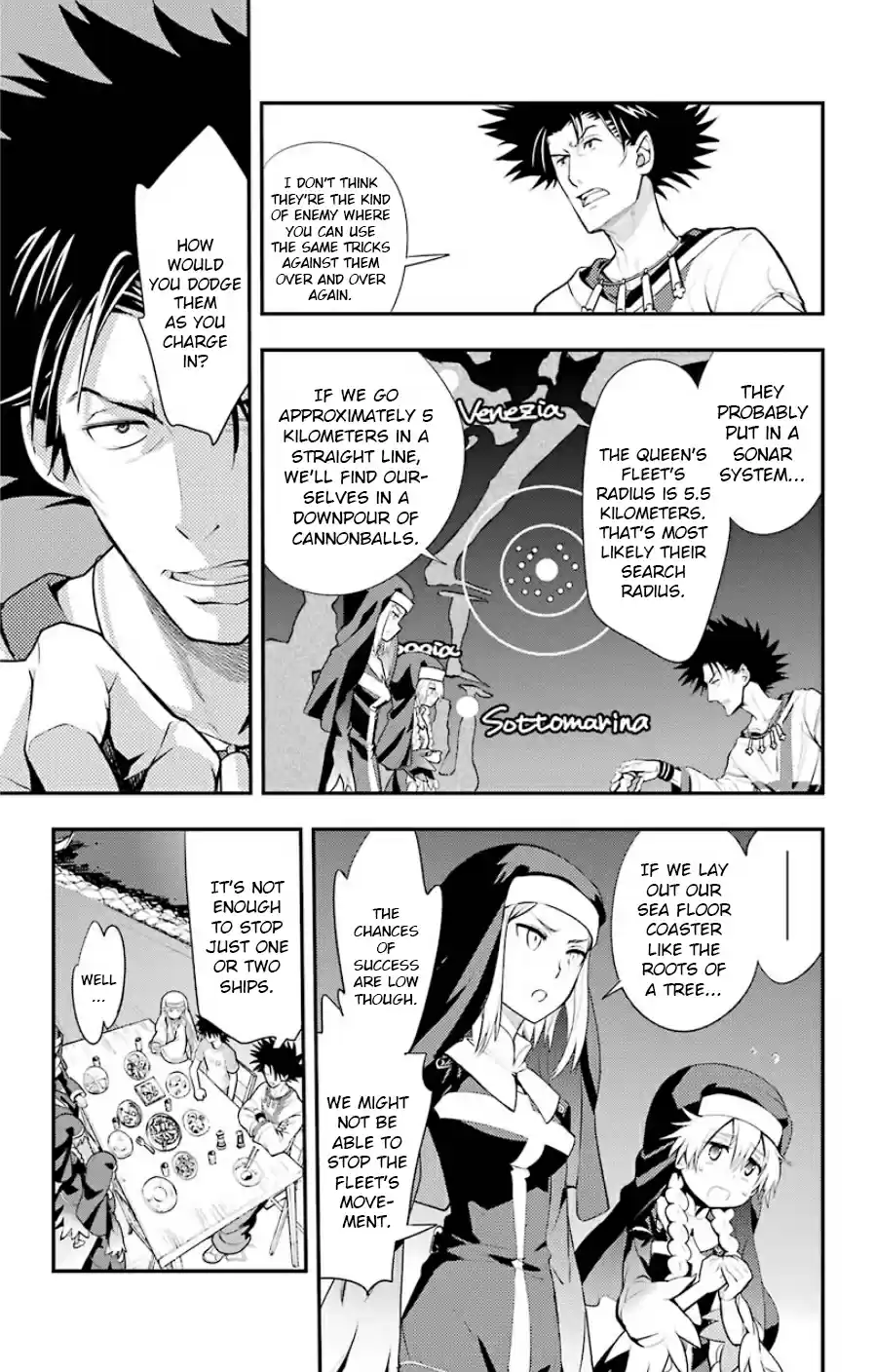 Toaru Majutsu no Index Vol. 15 Ch. 91 Queen's Fleet, Part 4