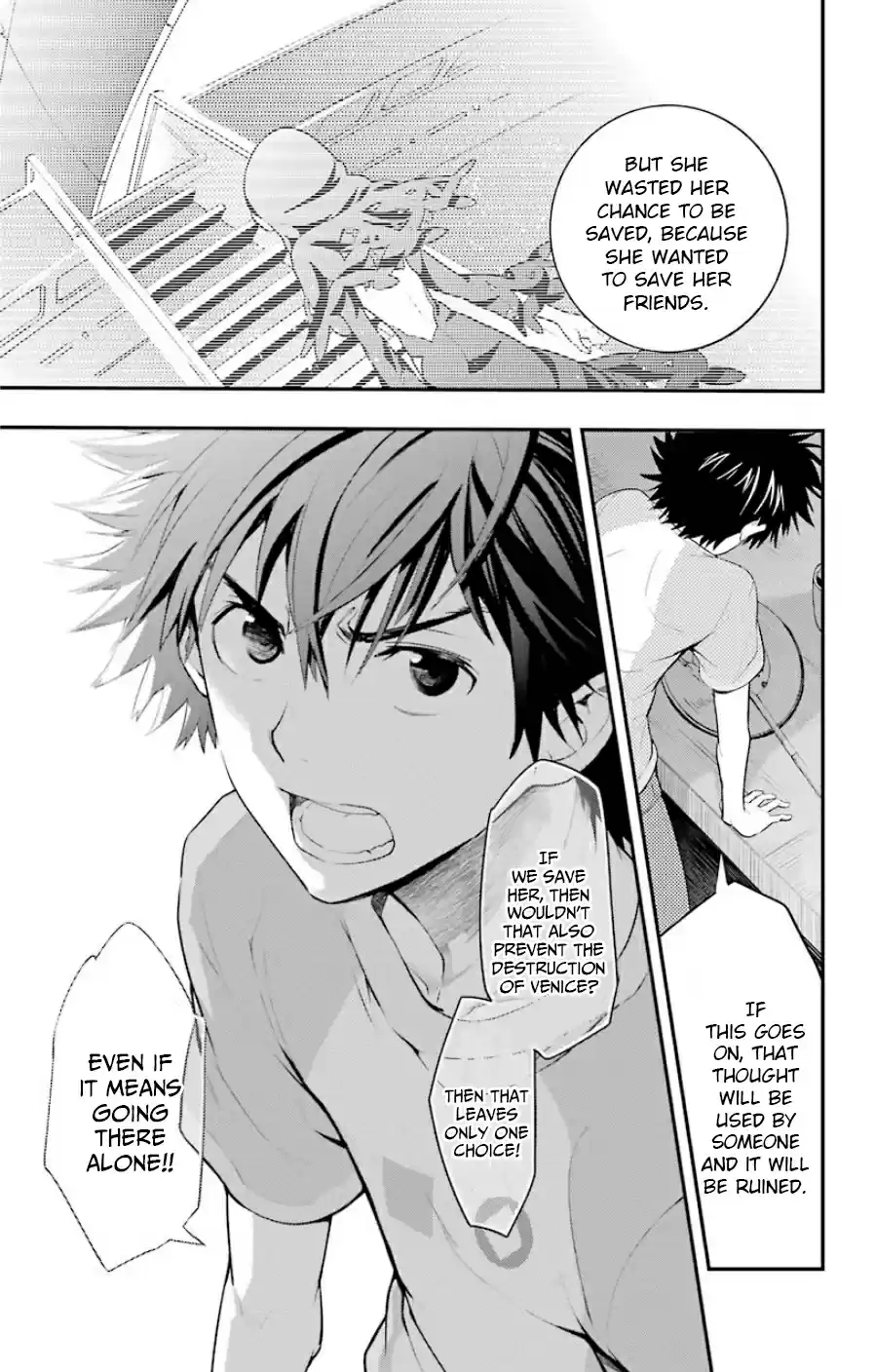 Toaru Majutsu no Index Vol. 15 Ch. 91 Queen's Fleet, Part 4