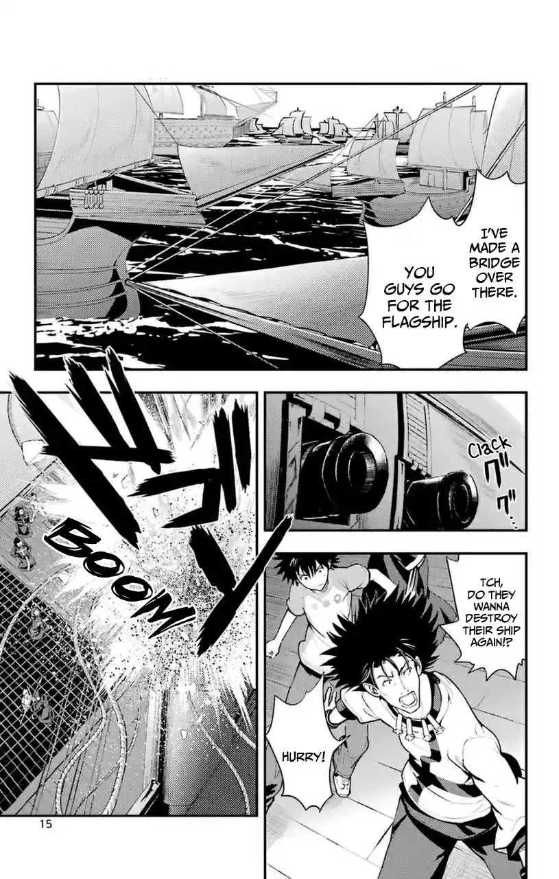 Toaru Majutsu no Index Vol. 16 Ch. 92 Queen's Fleet, Part 5