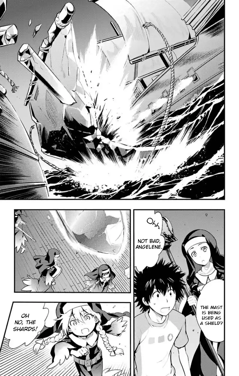 Toaru Majutsu no Index Vol. 16 Ch. 92 Queen's Fleet, Part 5
