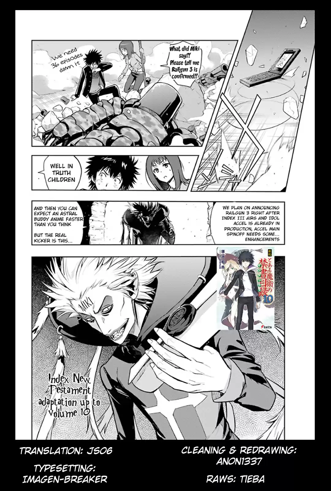 Toaru Majutsu no Index Vol. 21 Ch. 129 Avignon Cleanup Operation