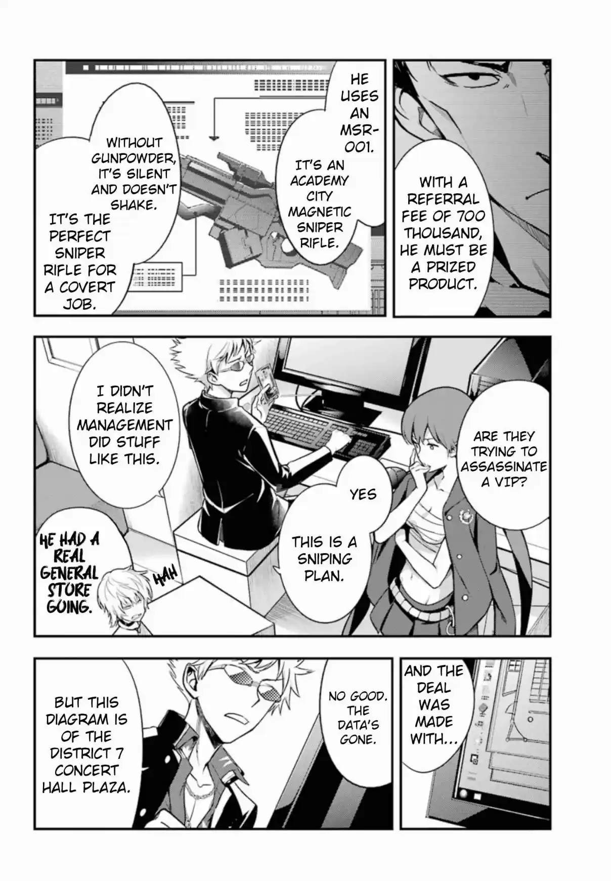 Toaru Majutsu no Index Vol. 22 Ch. 133 Management