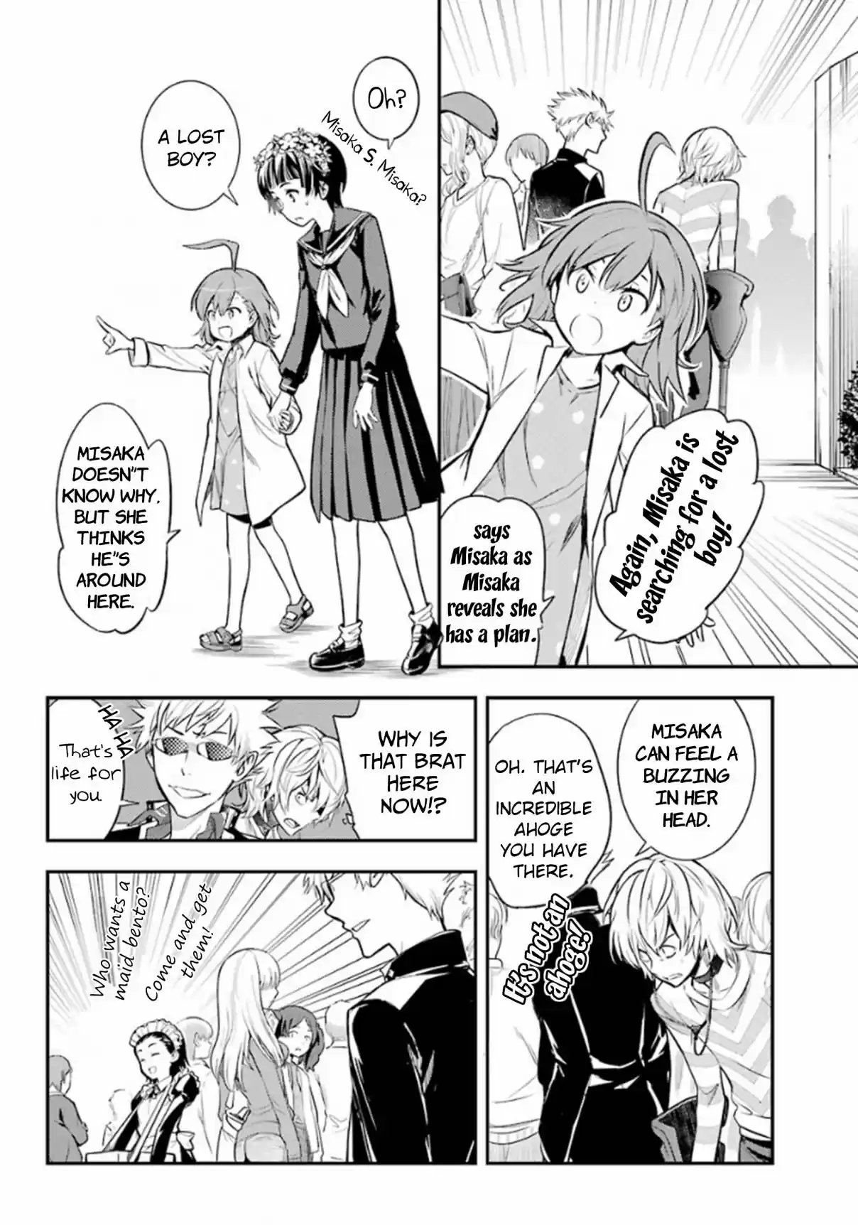 Toaru Majutsu no Index Vol. 22 Ch. 134 District 7 Concert Hall Plaza