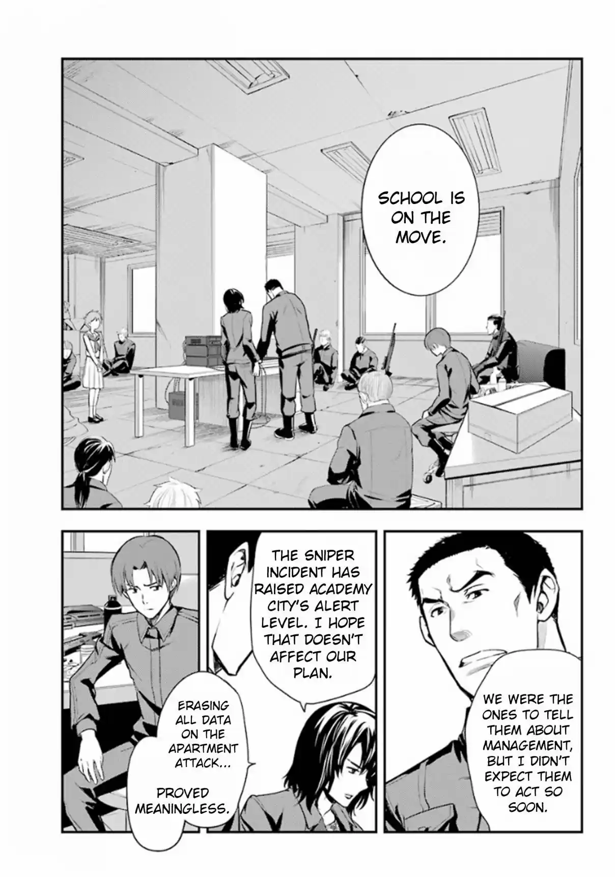 Toaru Majutsu no Index Vol. 22 Ch. 134 District 7 Concert Hall Plaza