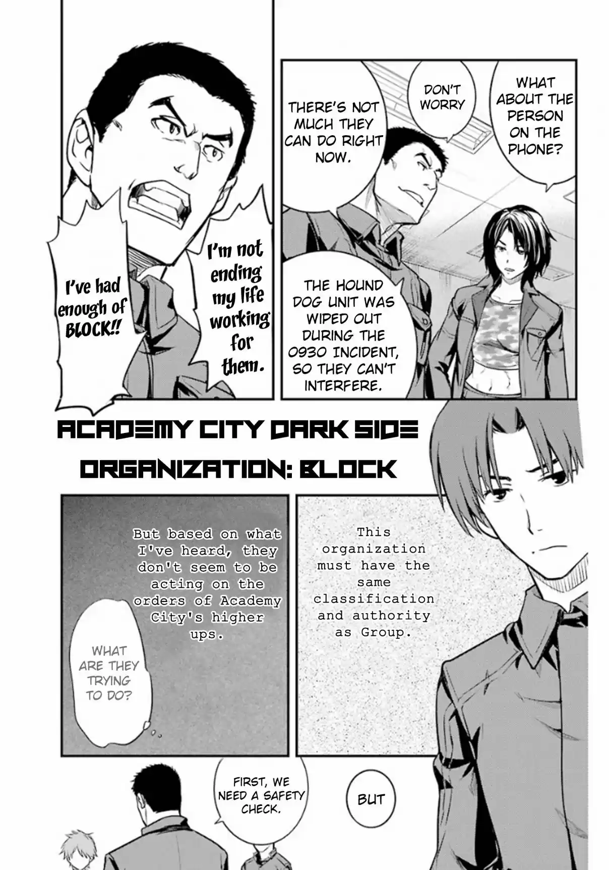 Toaru Majutsu no Index Vol. 22 Ch. 134 District 7 Concert Hall Plaza