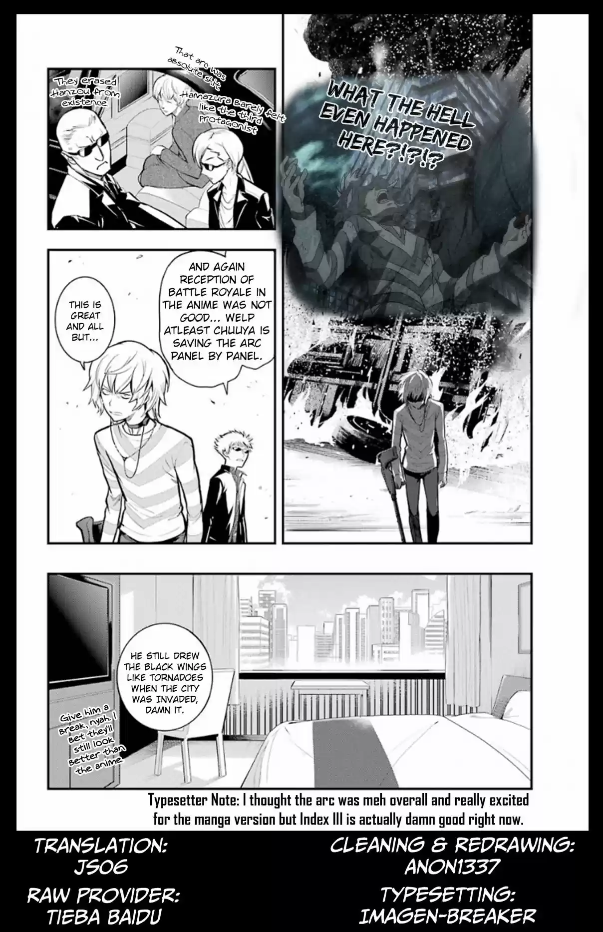 Toaru Majutsu no Index Vol. 22 Ch. 134 District 7 Concert Hall Plaza