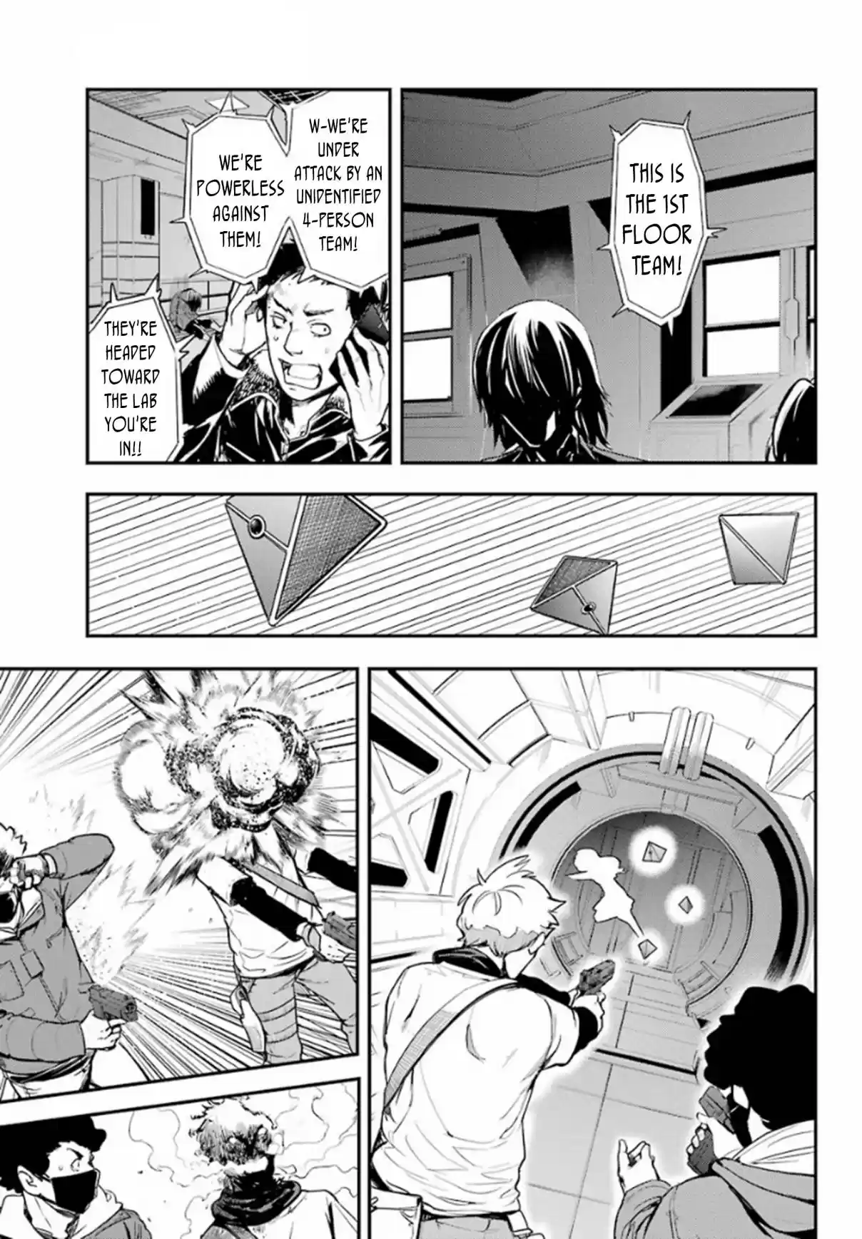 Toaru Majutsu no Index Vol. 22 Ch. 136 District 18 Particle Engineering Lab School