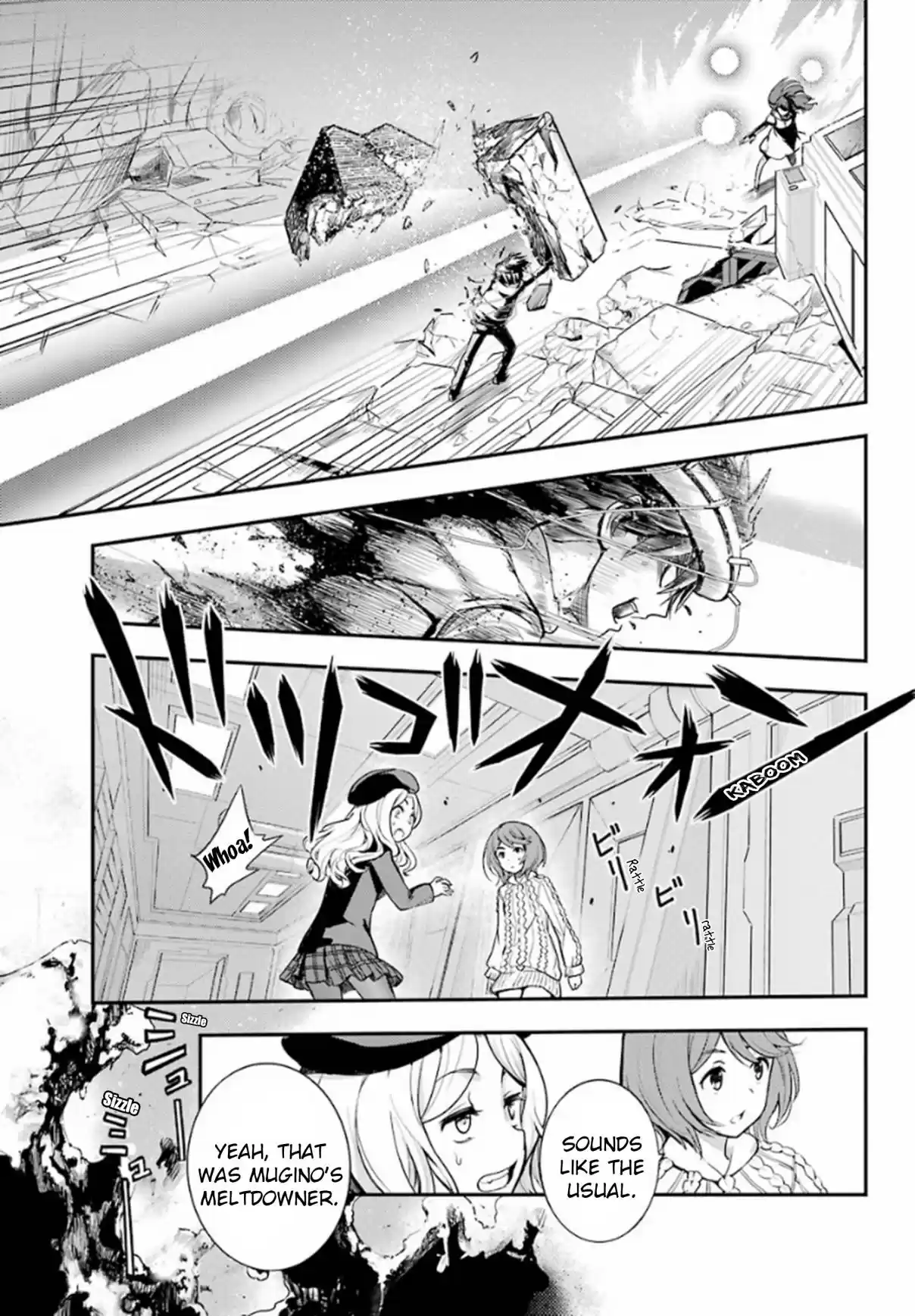 Toaru Majutsu no Index Vol. 22 Ch. 136 District 18 Particle Engineering Lab School