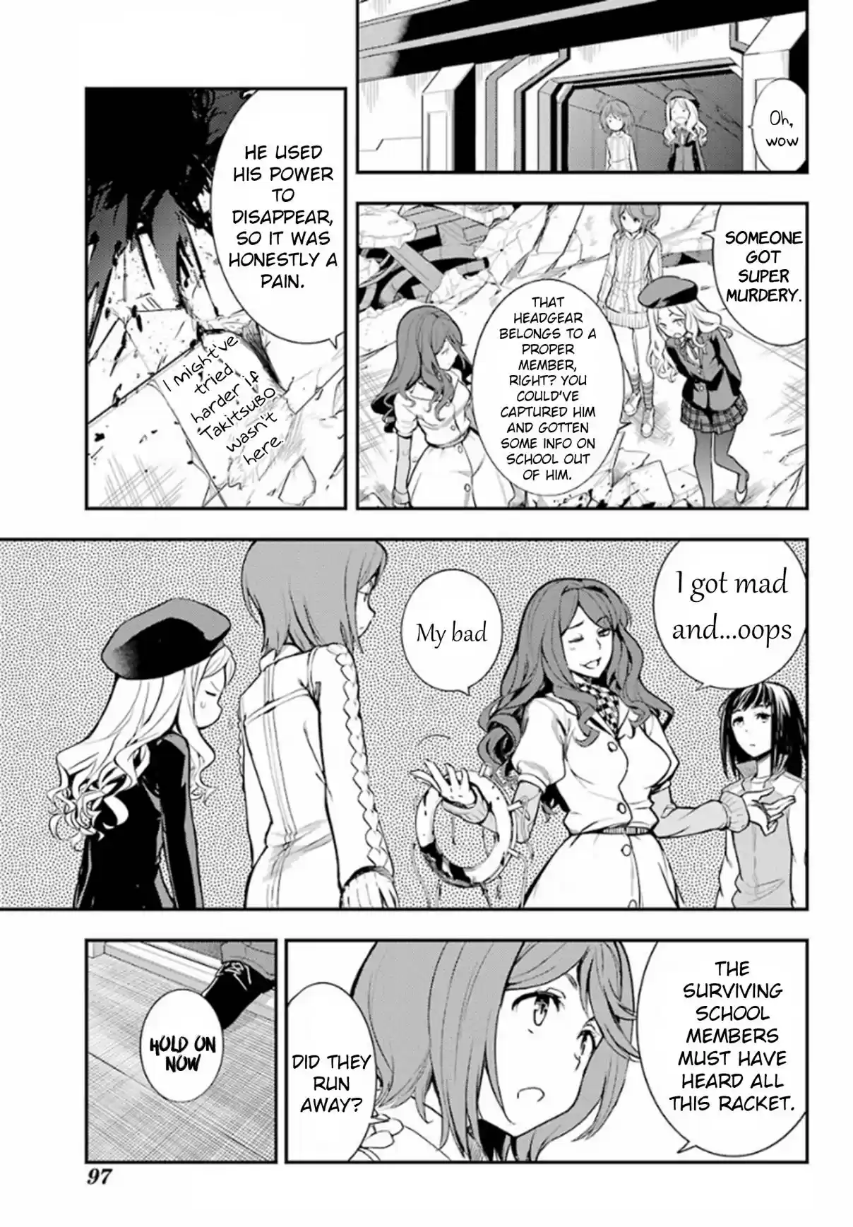 Toaru Majutsu no Index Vol. 22 Ch. 136 District 18 Particle Engineering Lab School