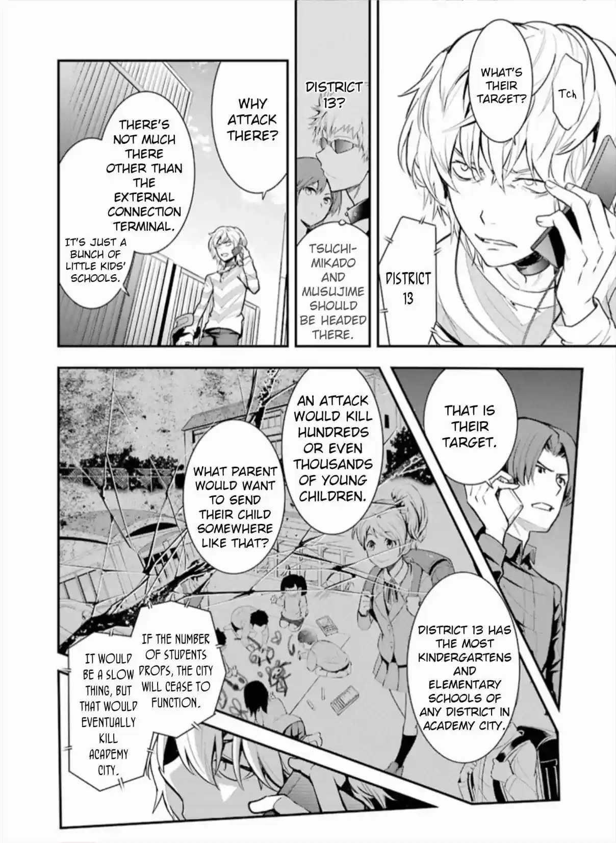 Toaru Majutsu no Index Vol. 23 Ch. 137 District 23 Terminal Station