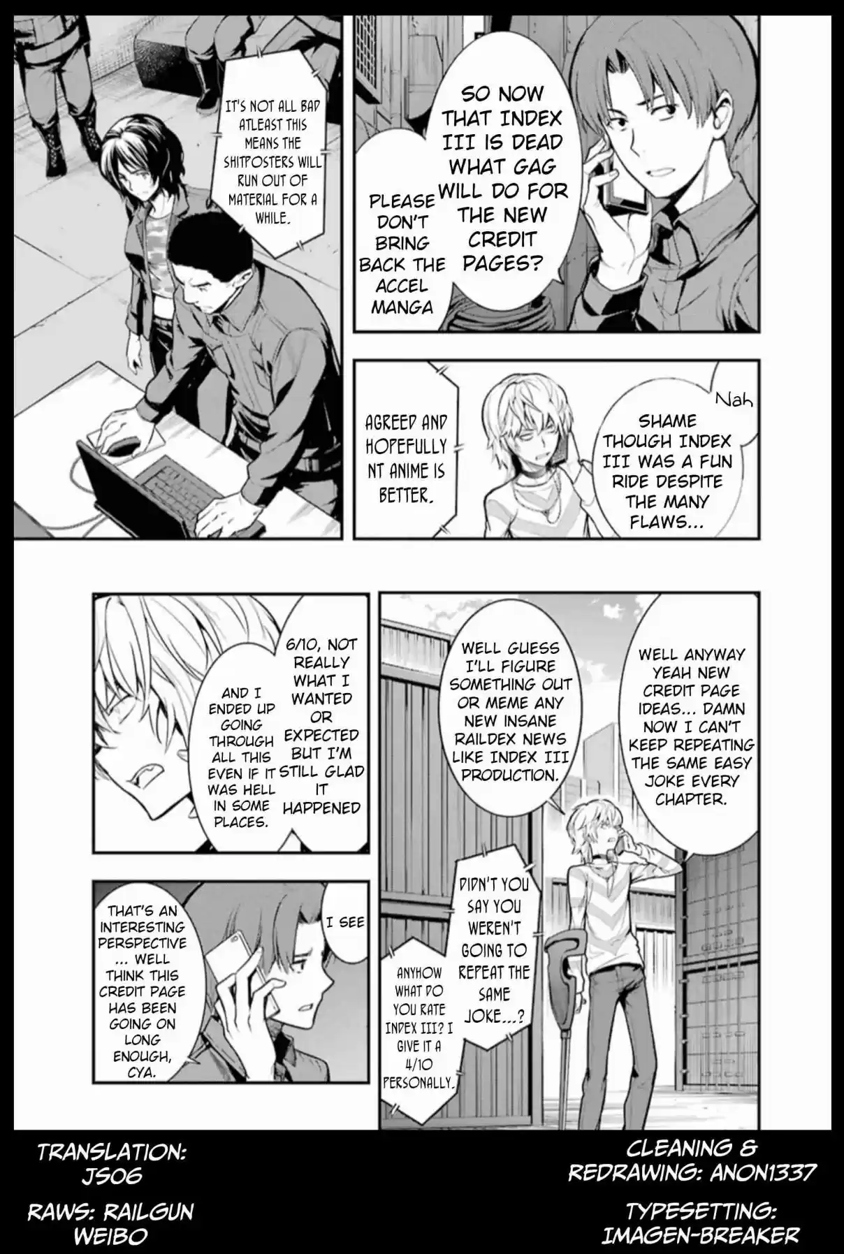 Toaru Majutsu no Index Vol. 23 Ch. 137 District 23 Terminal Station