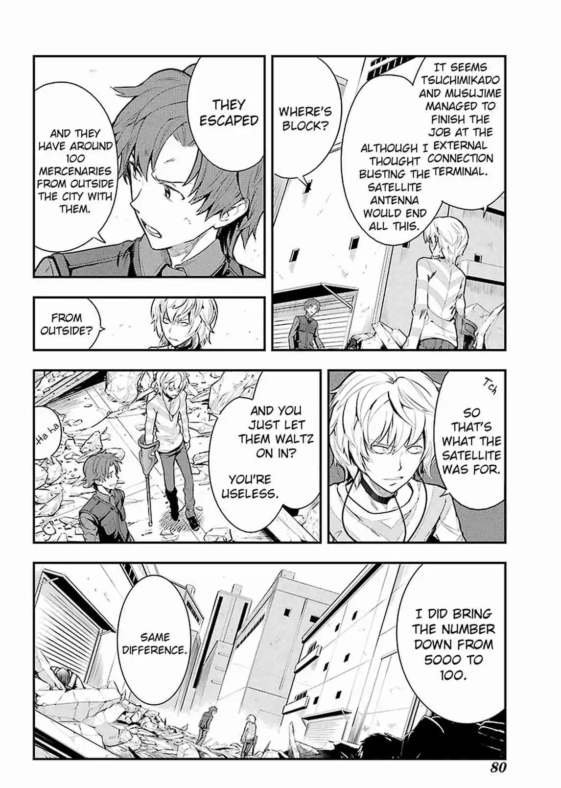 Toaru Majutsu no Index Vol. 23 Ch. 139 District 11 Warehouse Zone