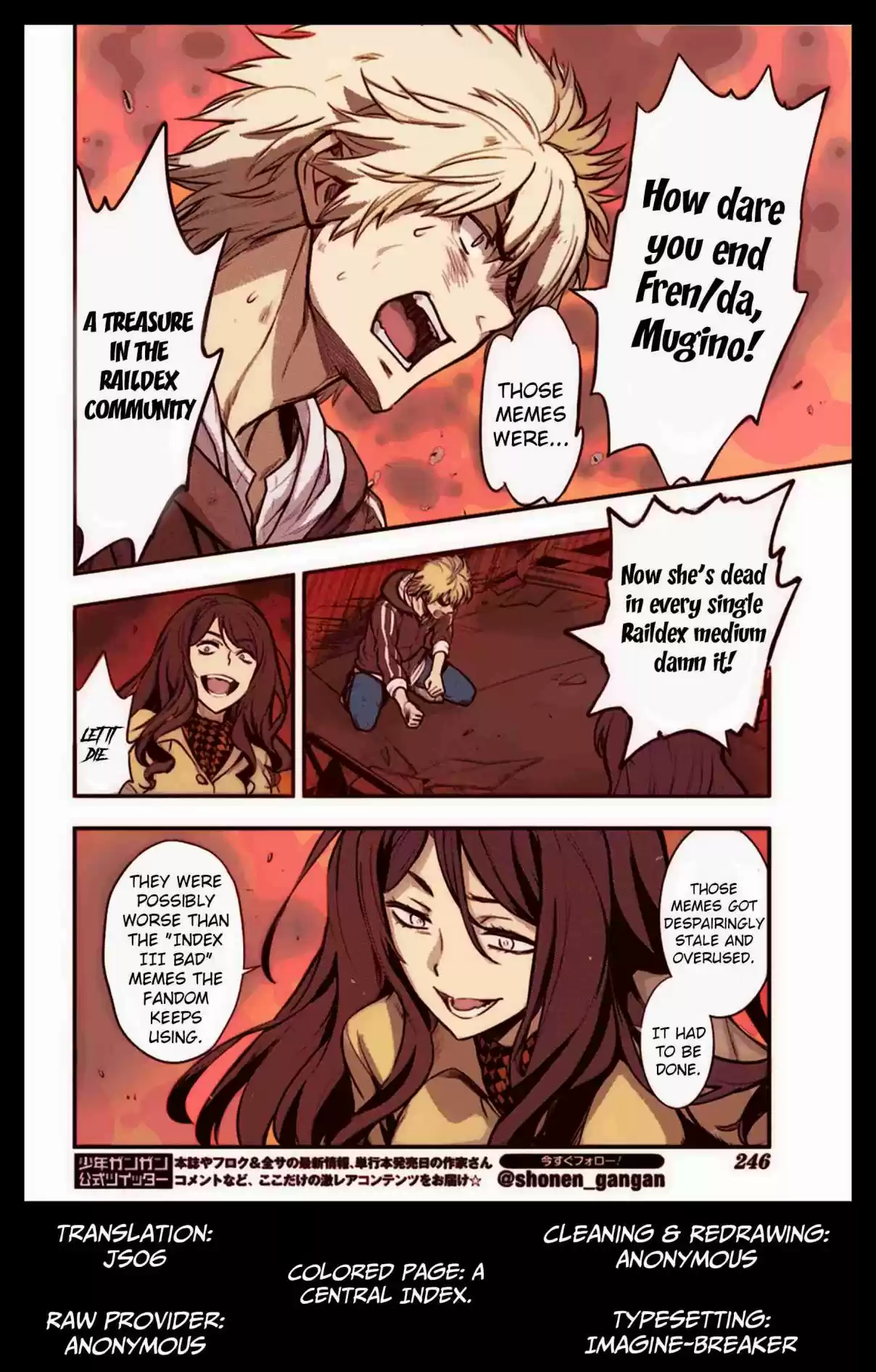 Toaru Majutsu no Index Vol. 24 Ch. 145 District 3 Automated Refinement Plant