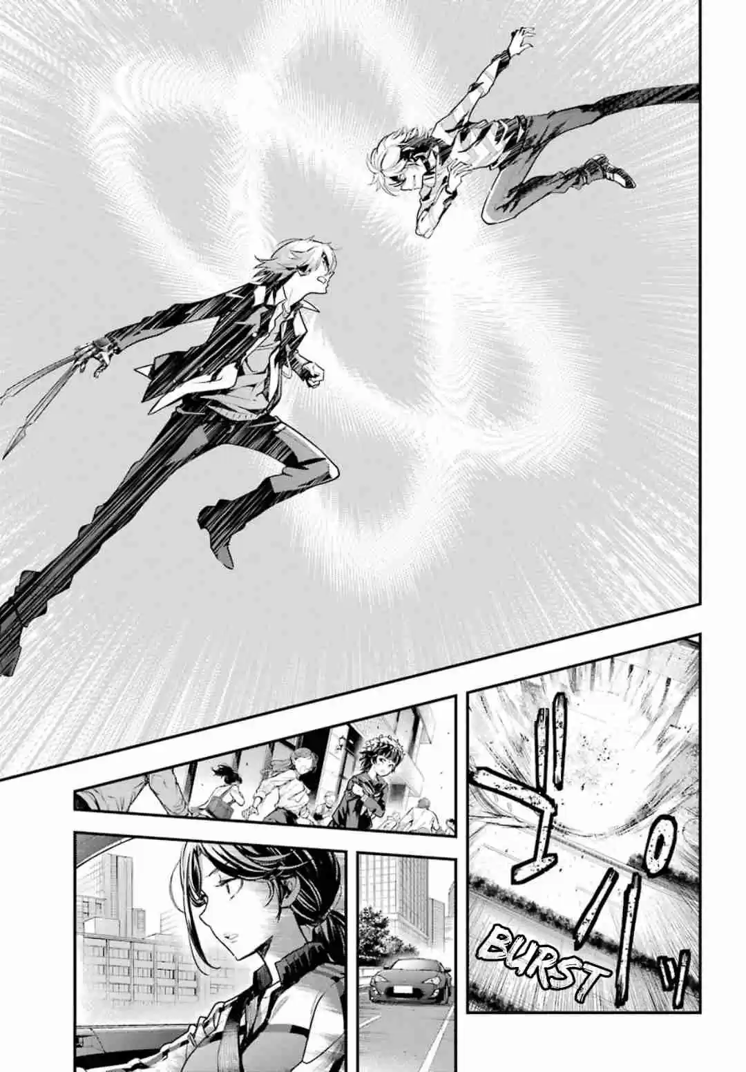 Toaru Majutsu no Index Vol. 24 Ch. 147 District 7 Outdoor Cafe