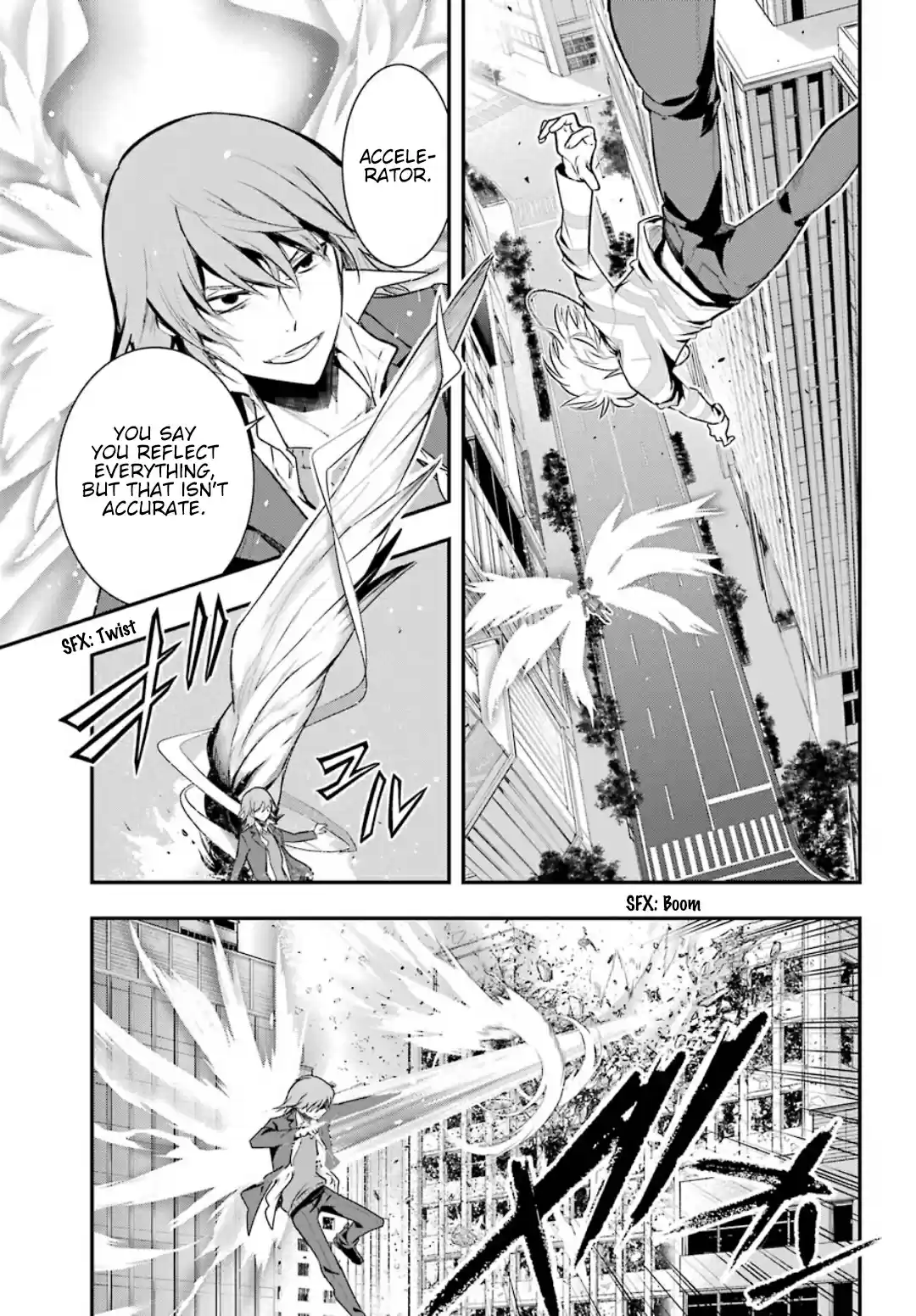 Toaru Majutsu no Index Vol. 24 Ch. 148 District 7 Pedestrian Scramble