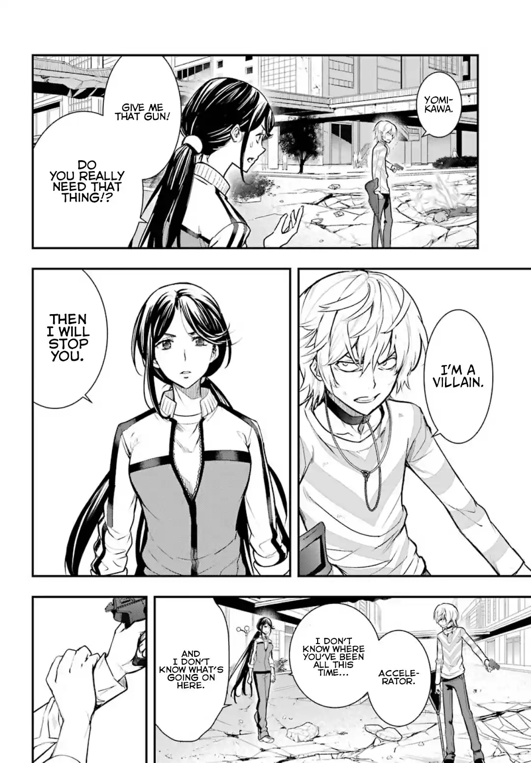 Toaru Majutsu no Index Vol. 24 Ch. 148 District 7 Pedestrian Scramble