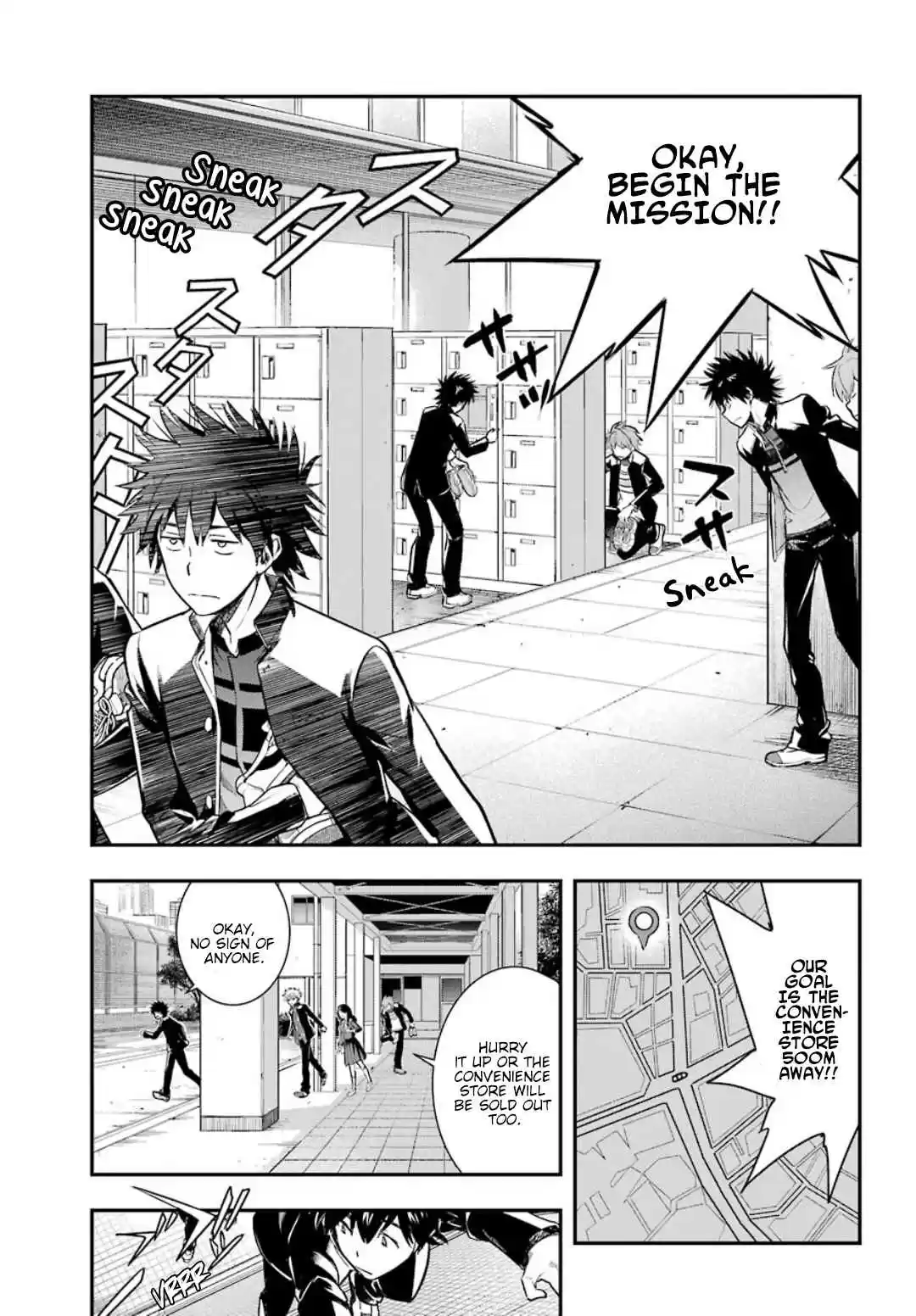 Toaru Majutsu no Index Vol. 25 Ch. 150 Sentence