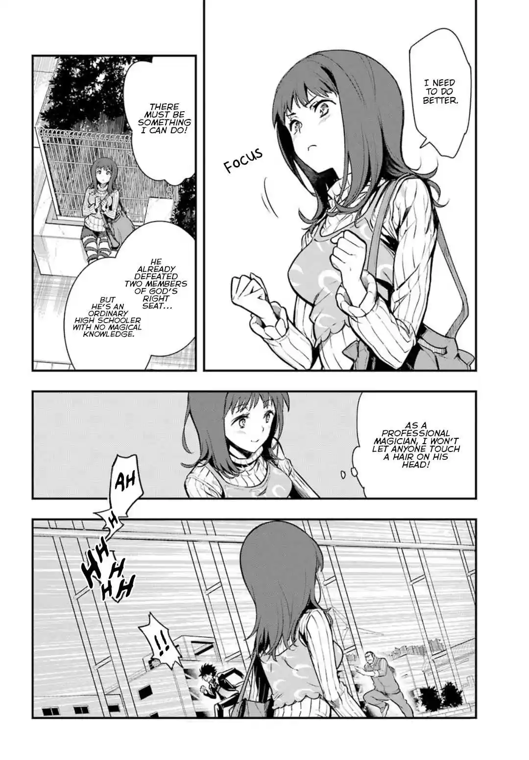 Toaru Majutsu no Index Vol. 25 Ch. 150 Sentence