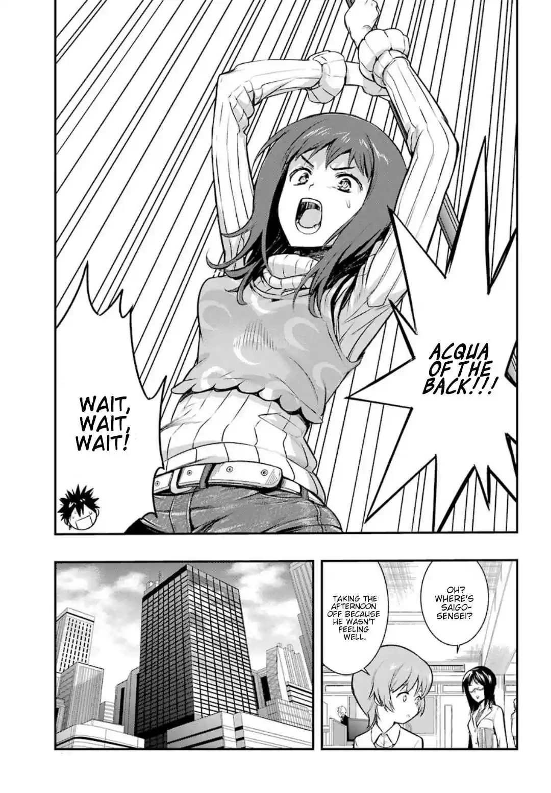 Toaru Majutsu no Index Vol. 25 Ch. 150 Sentence