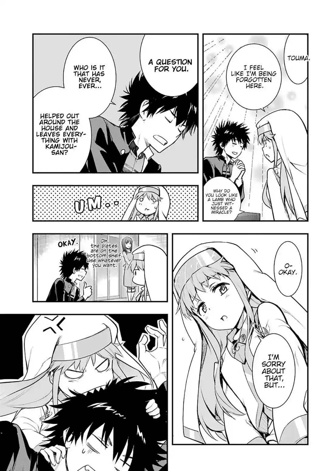 Toaru Majutsu no Index Vol. 25 Ch. 151 The Amakusa Live In Bodyguard