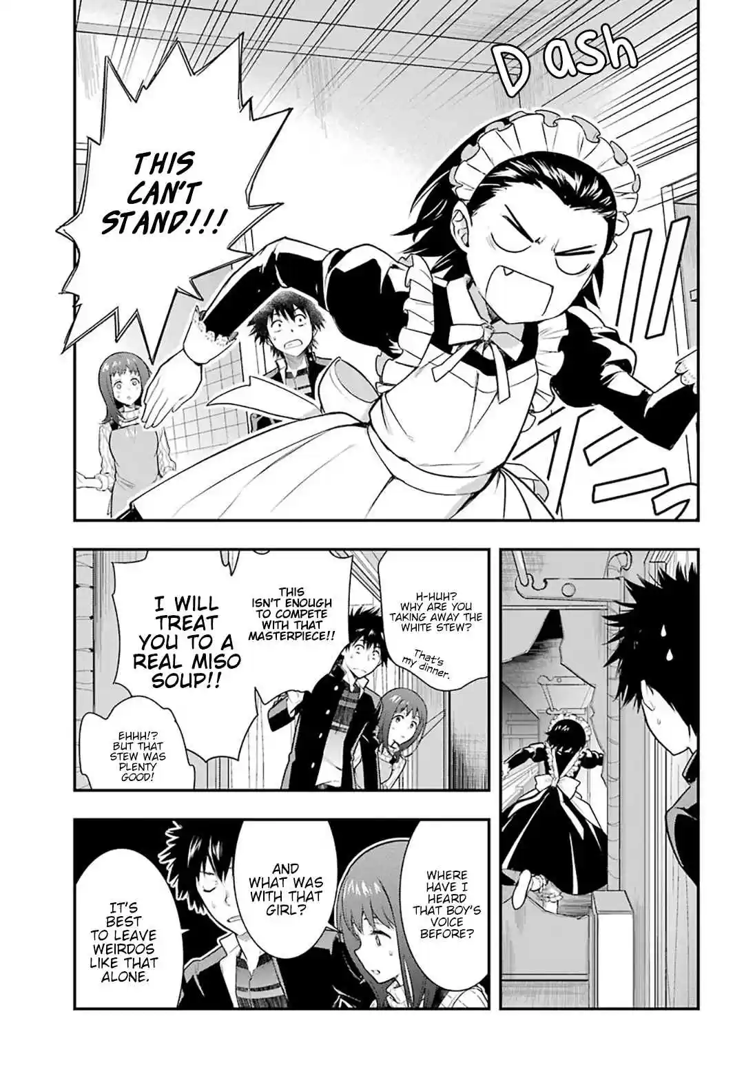 Toaru Majutsu no Index Vol. 25 Ch. 151 The Amakusa Live In Bodyguard