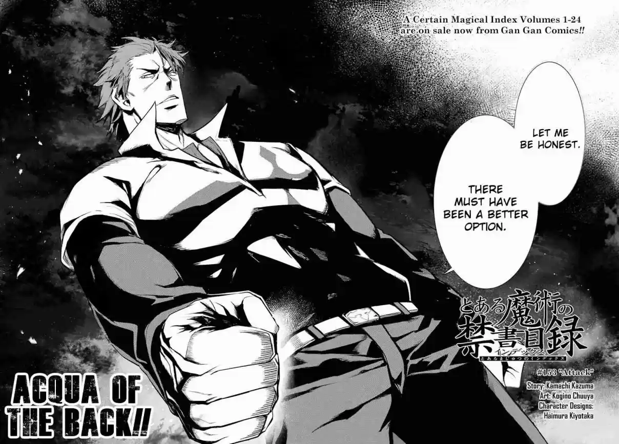 Toaru Majutsu no Index Vol. 25 Ch. 153 Attack