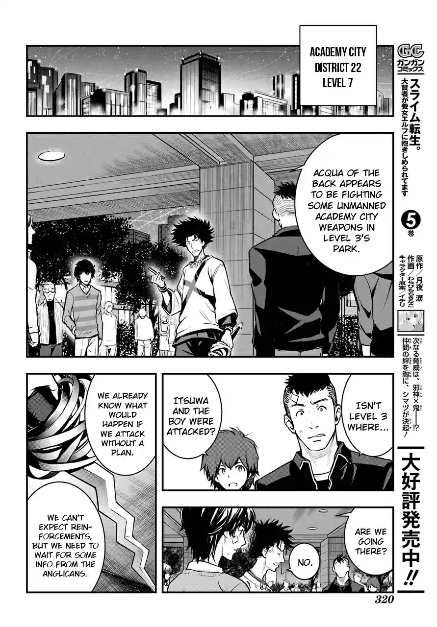 Toaru Majutsu no Index Vol. 25 Ch. 155 The Expected Time