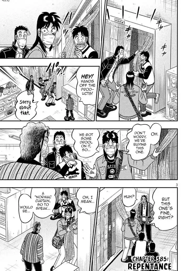 Tobaku Datenroku Kaiji - 24oku Dasshutsu Hen Ch.385