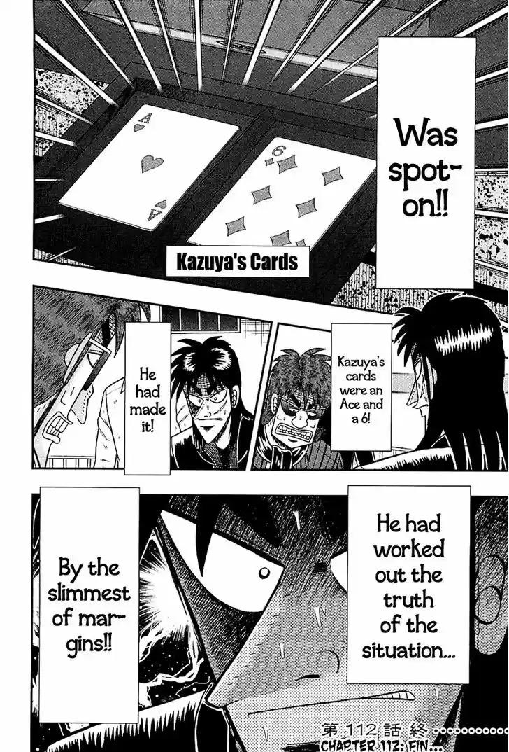 Tobaku Datenroku Kaiji - One Poker Hen 112