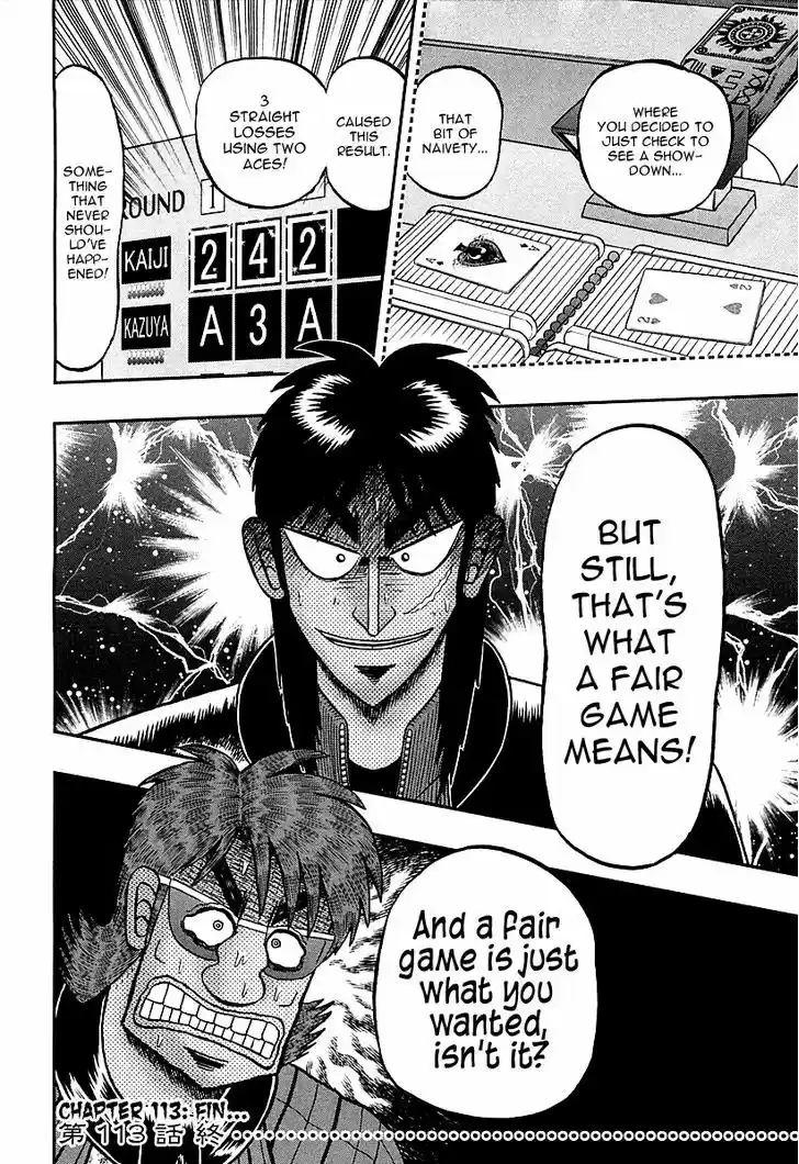 Tobaku Datenroku Kaiji - One Poker Hen 113
