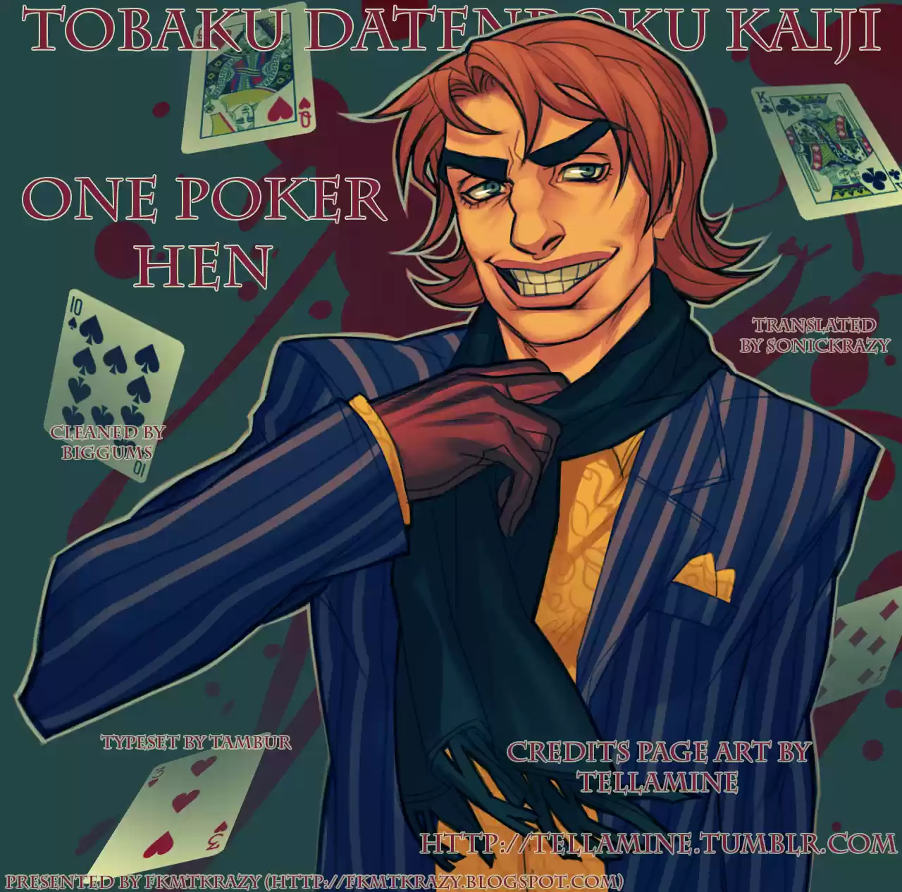 Tobaku Datenroku Kaiji: One Poker Hen Ch.100