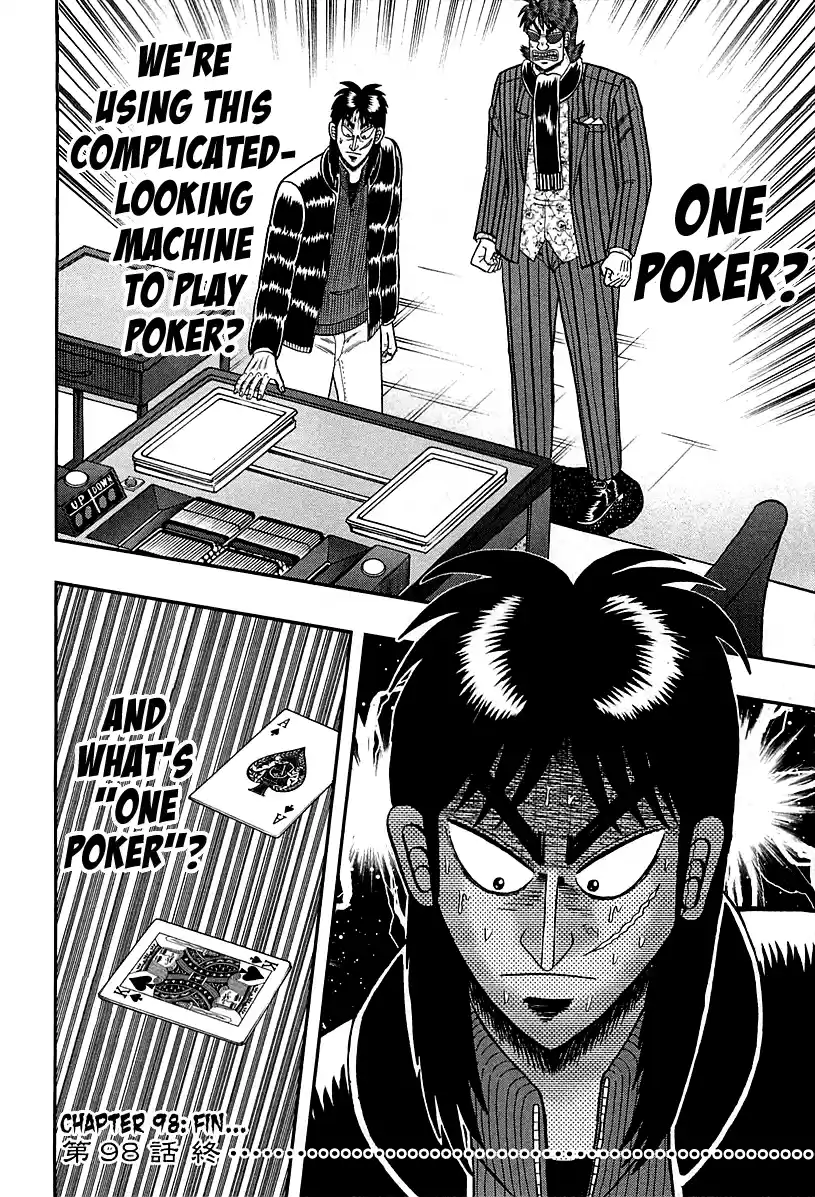 Tobaku Datenroku Kaiji: One Poker Hen Ch.98