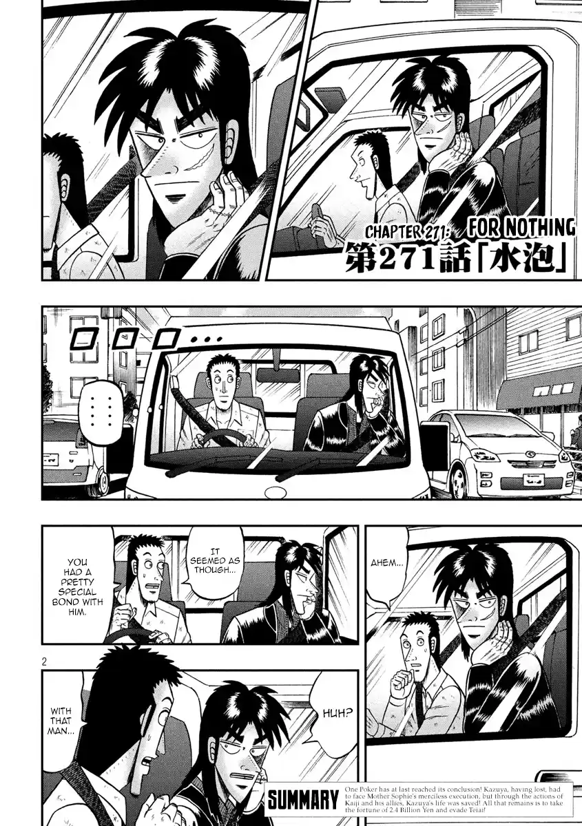 Tobaku Datenroku Kaiji - One Poker Hen Chapter 271: For Nothing