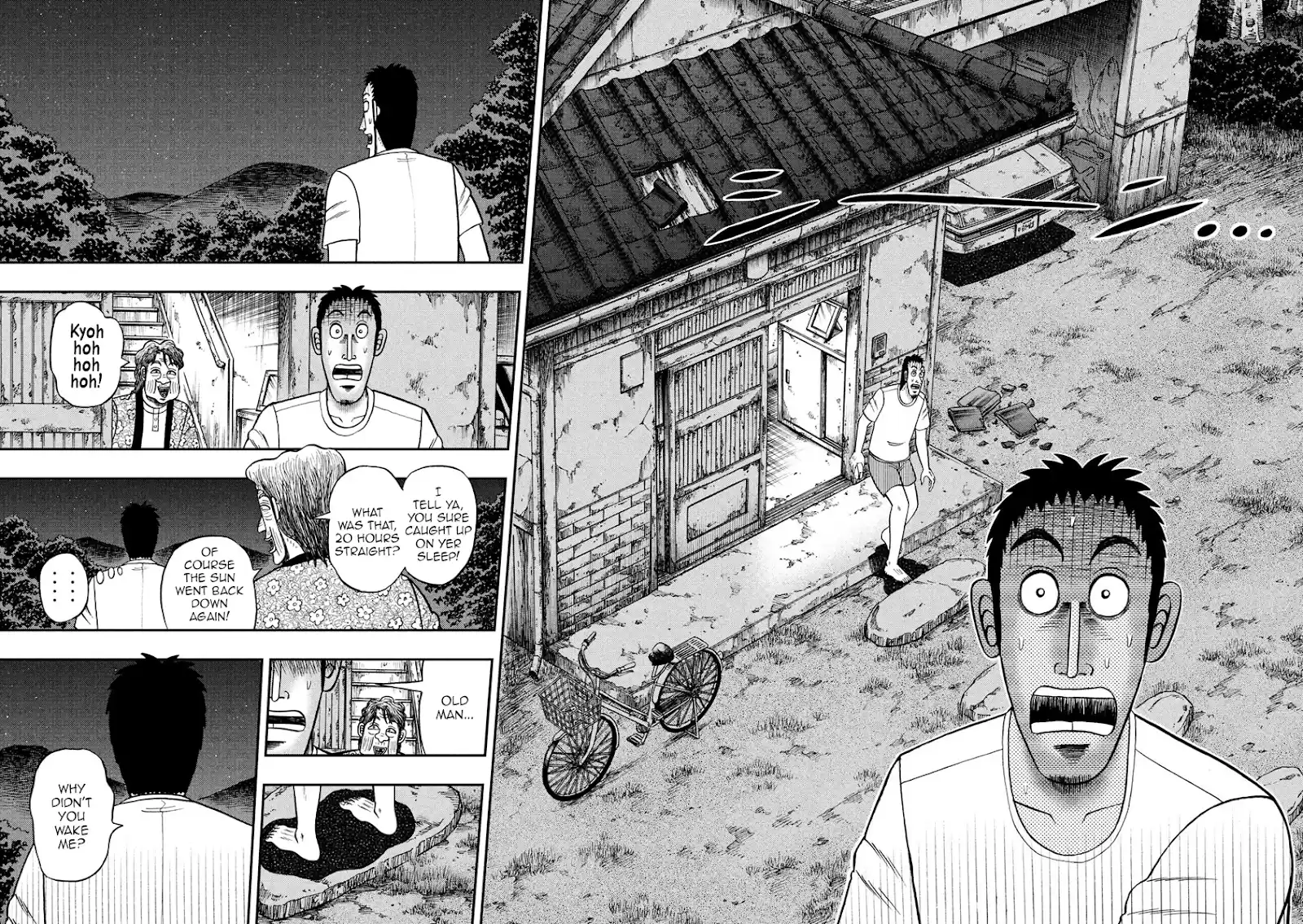 Tobaku Datenroku Kaiji - One Poker Hen Chapter 278: Temporary Lodging