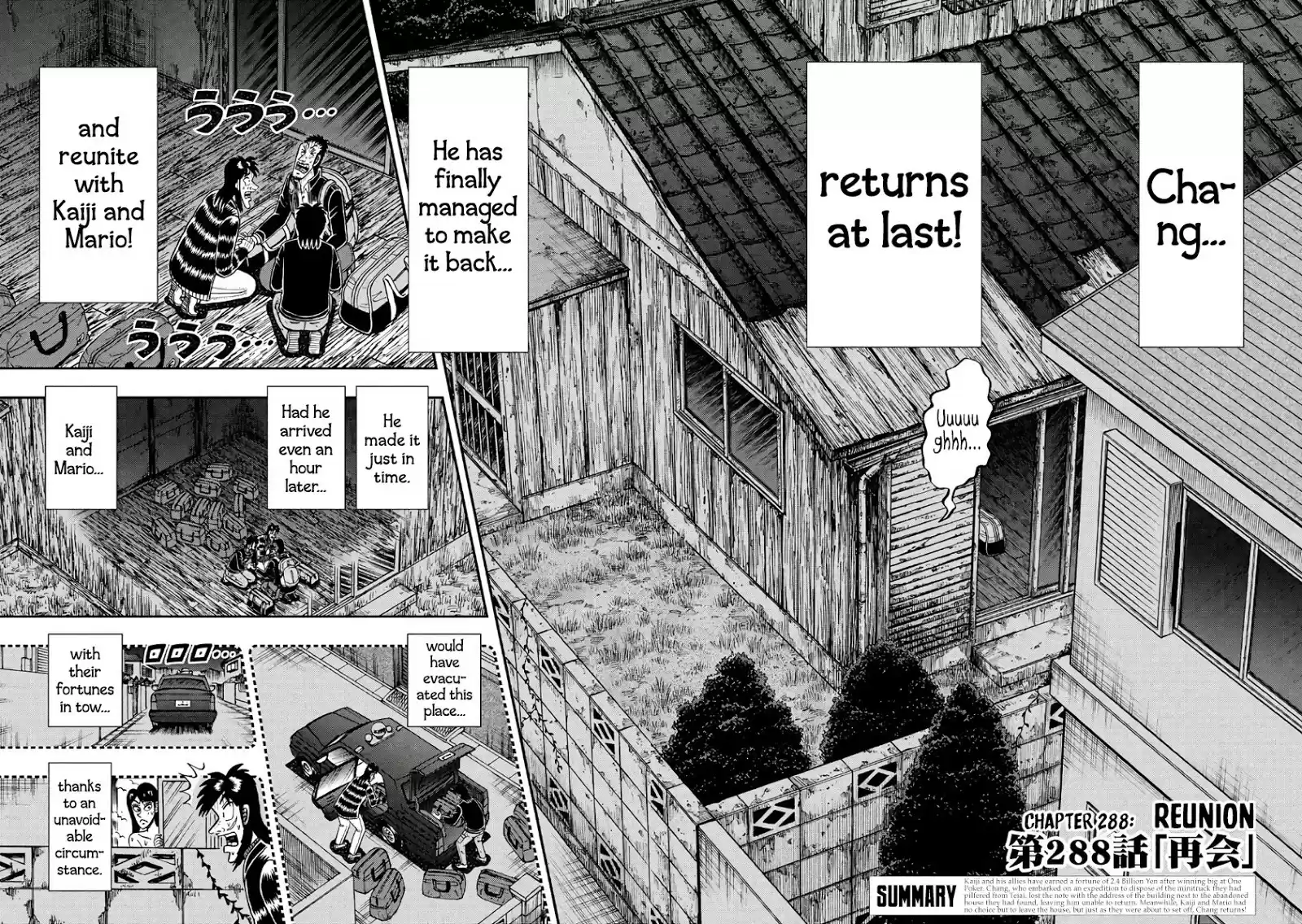 Tobaku Datenroku Kaiji - One Poker Hen Chapter 288: Reunion