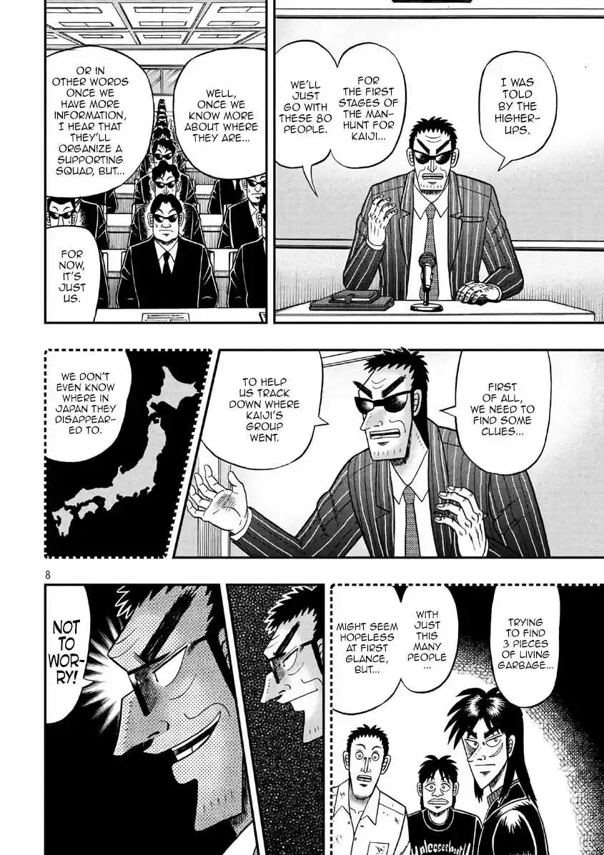 Tobaku Datenroku Kaiji - One Poker Hen Chapter 289: Manhunt