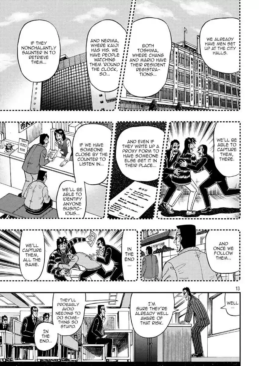 Tobaku Datenroku Kaiji - One Poker Hen Chapter 289: Manhunt