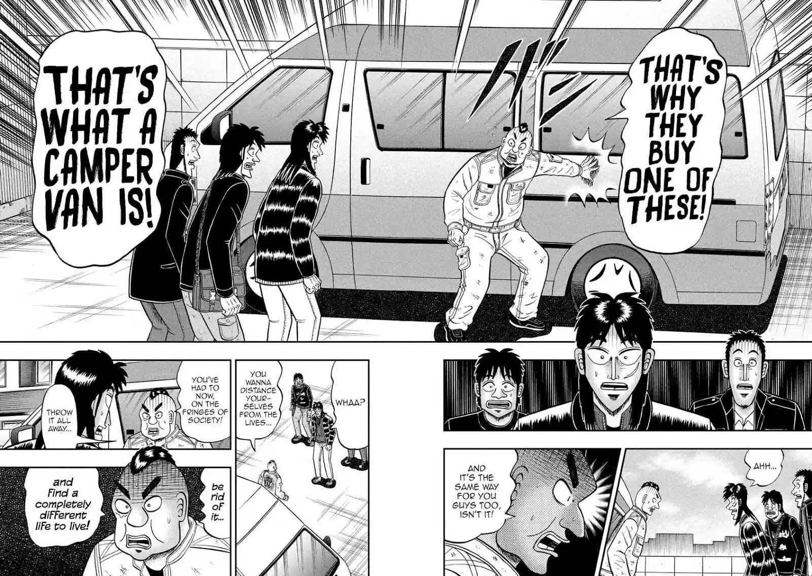 Tobaku Datenroku Kaiji - One Poker Hen Chapter 294: Center