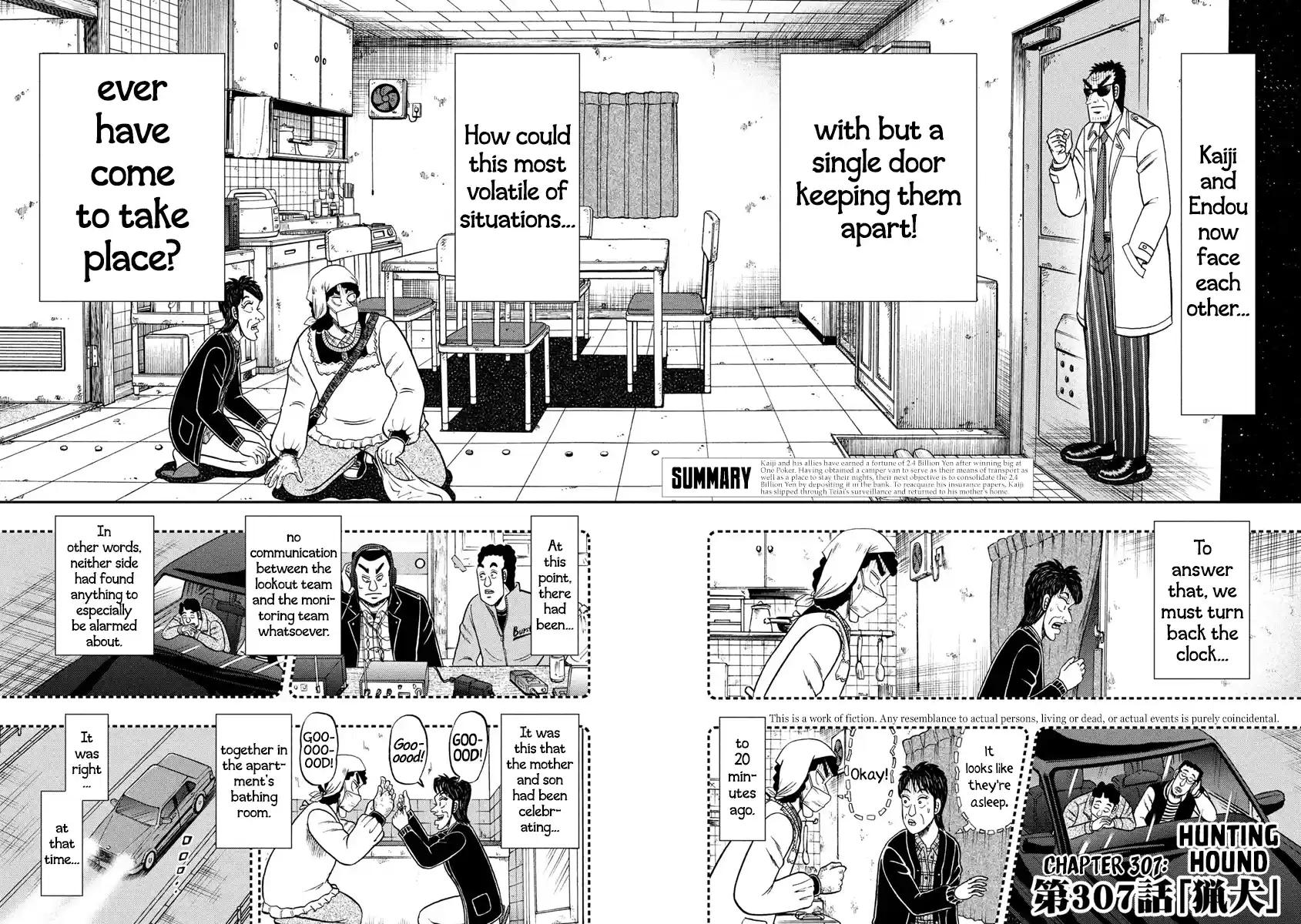 Tobaku Datenroku Kaiji - One Poker Hen Chapter 307: Hunting Hound