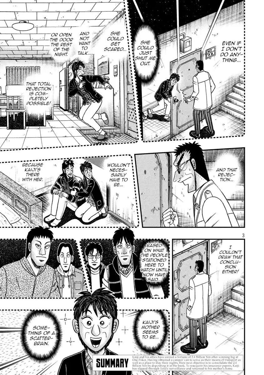 Tobaku Datenroku Kaiji - One Poker Hen Chapter 308: Cornered Mouse